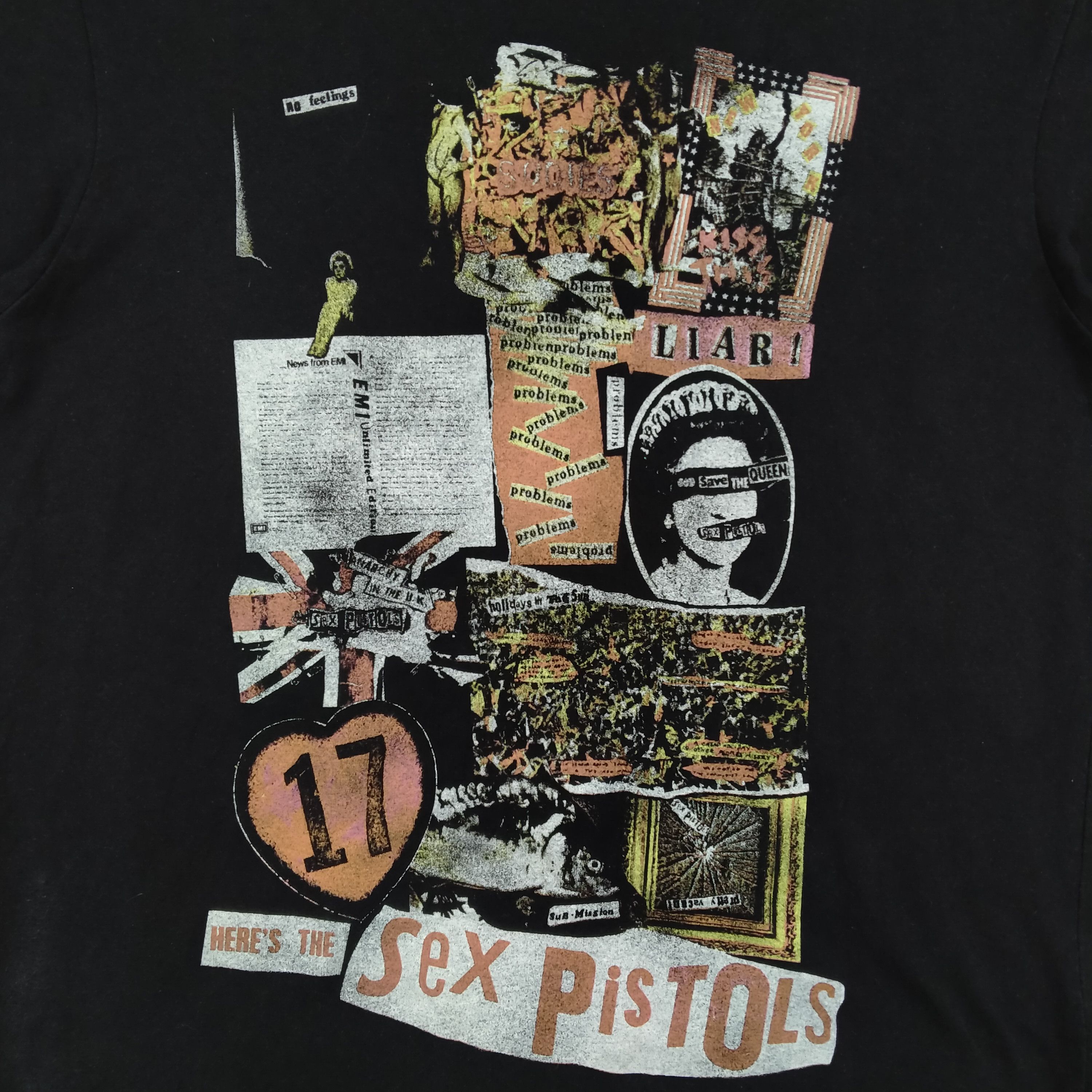 Band Tees Sex Pistols Band Tees Uniqlo Large Tshirt - G056 Size US L / EU 52-54 / 3 - 3 Thumbnail