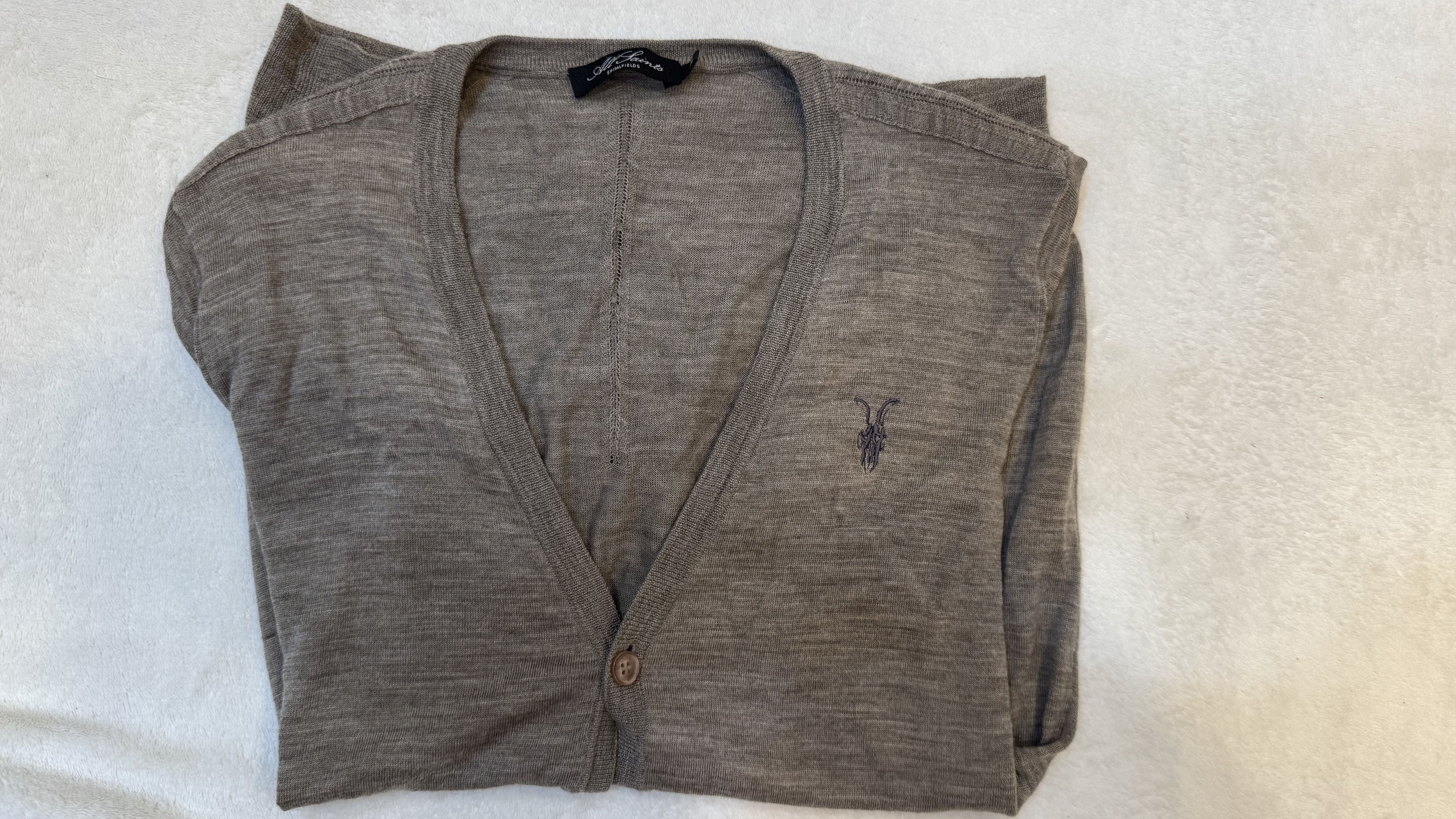 Allsaints AllSaints Spitalfields - Costelloe Cardigan - AW08 M Brown Size US M / EU 48-50 / 2 - 2 Thumbnail