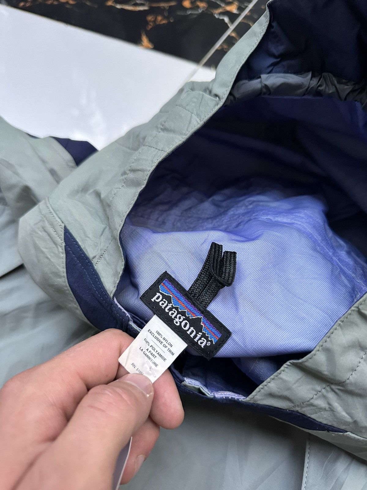 Patagonia × Vintage PATAGONIA VINTAGE BASIC LOGO WATERPROOF LIGHT JACKET Size US L / EU 52-54 / 3 - 6 Thumbnail