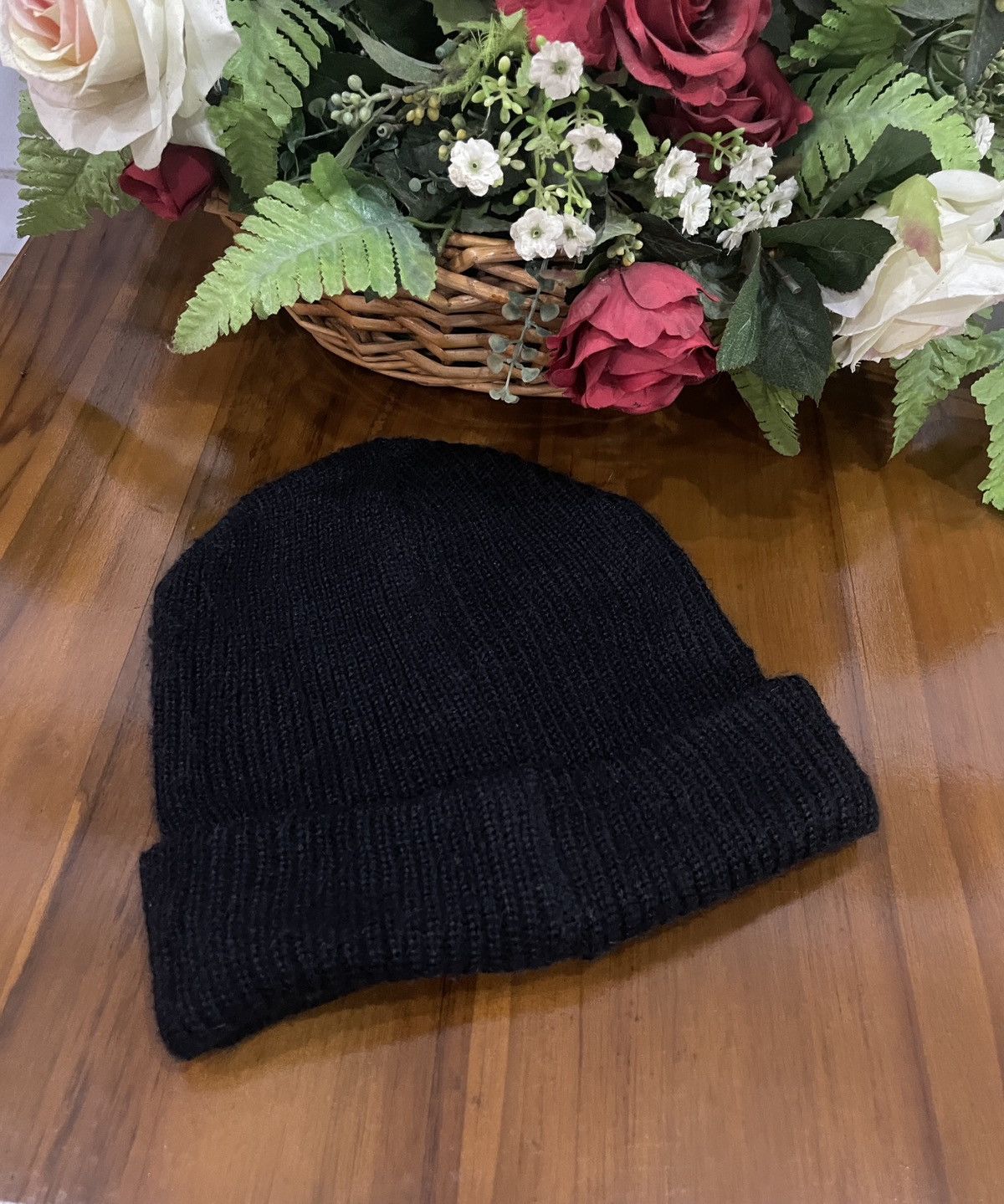 Nike 90s Nike Black Beanie Hats Size ONE SIZE - 3 Thumbnail