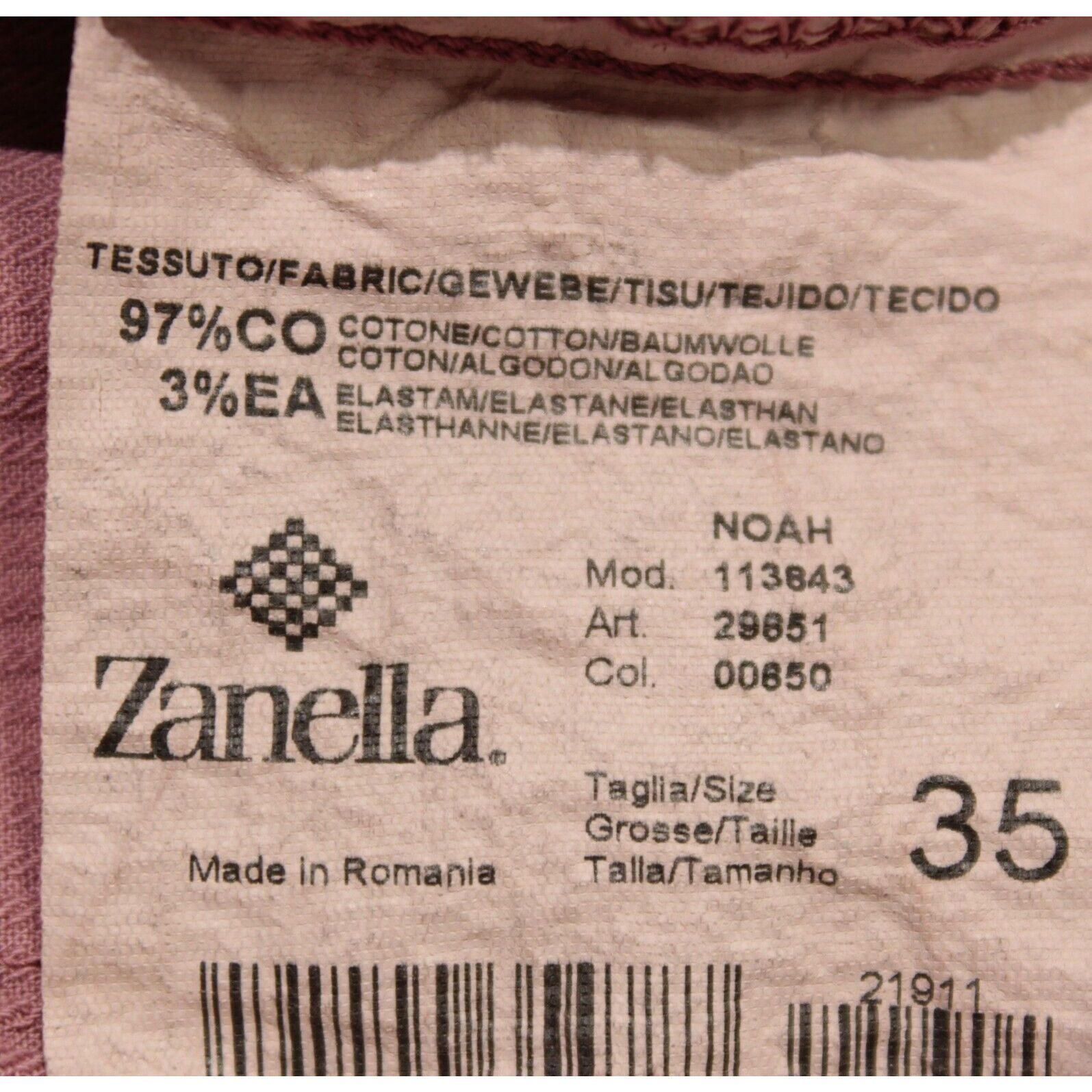 Zanella Zanella New with tags Chino Size 35 US In Pink Size US 35 - 4 Thumbnail