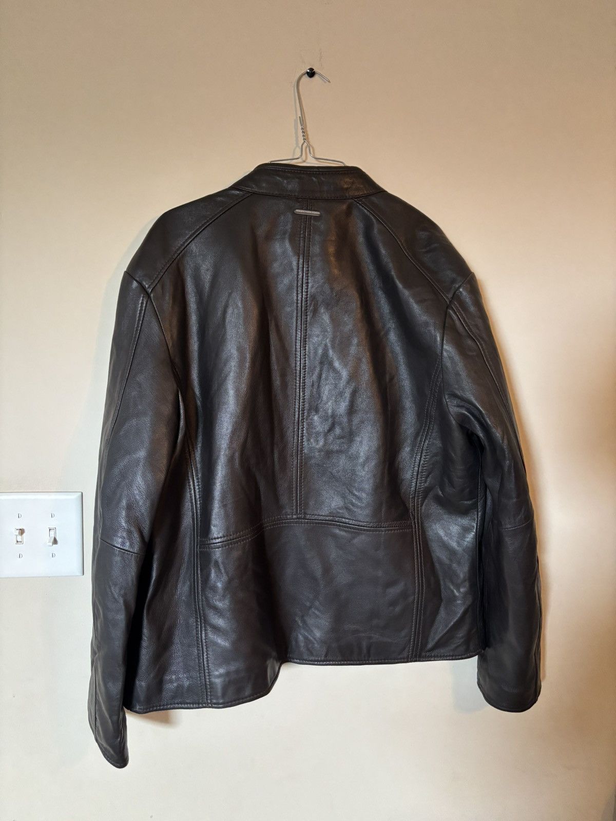 Other Andrew Marc Large Leather Jacket Size US L / EU 52-54 / 3 - 10 Thumbnail