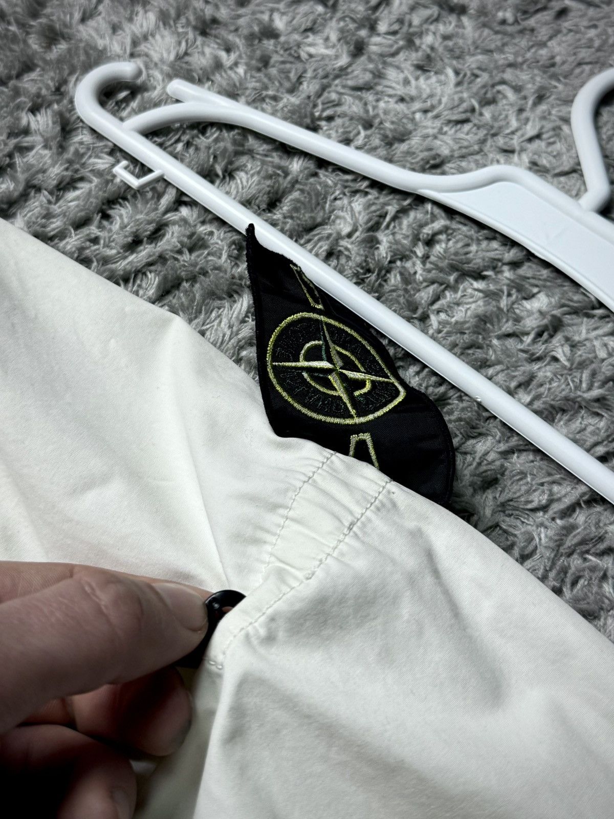 Stone Island Stone Island Jacket Over Shirt Vintage 00s Streetwear Drill Size US L / EU 52-54 / 3 - 7 Thumbnail