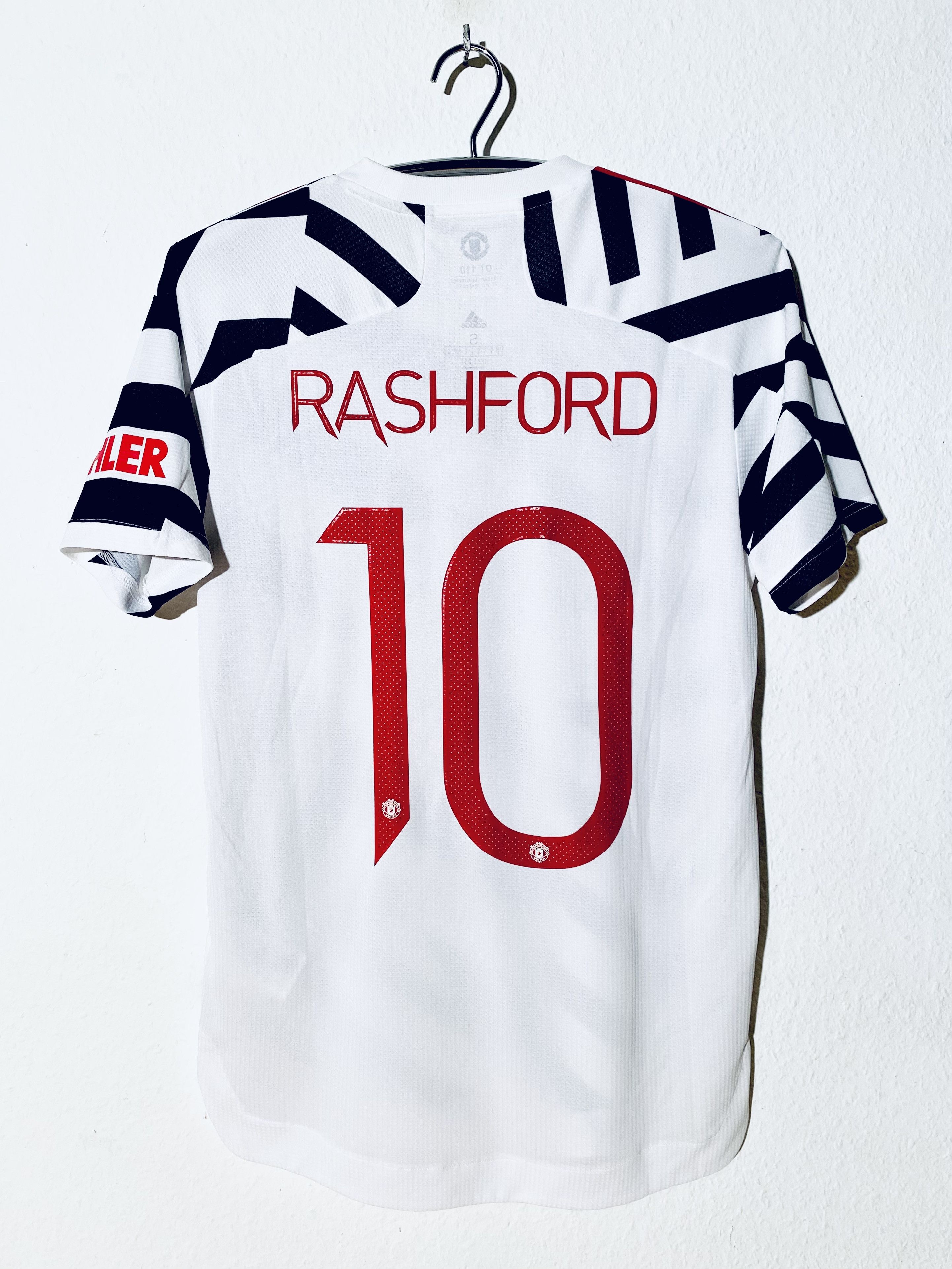 Adidas Manchester United 3rd Authentic 2020 2021 / Zebra / Third Size US S / EU 44-46 / 1 - 1 Thumbnail