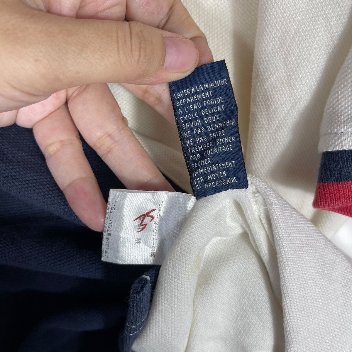 Tommy Hilfiger Vintage 90s Tommy Hilfiger Sailing Gear Polo Shirt Size US L / EU 52-54 / 3 - 10 Thumbnail