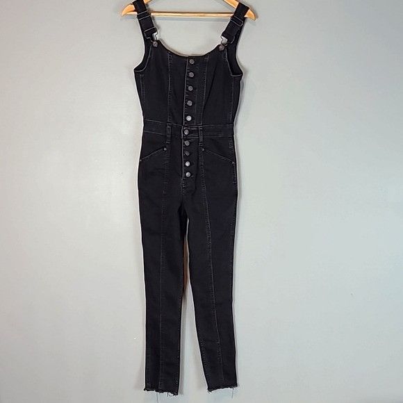 Abercrombie & Fitch Abercrombie & Fitch jean jumpsuit Size 26" / US 2 / IT 38 - 1 Thumbnail