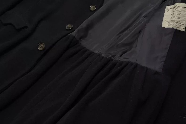 Yohji Yamamoto Yohji Yamamoto 87AW digital period sheep coat-2505 Size US M / EU 48-50 / 2 - 5 Thumbnail