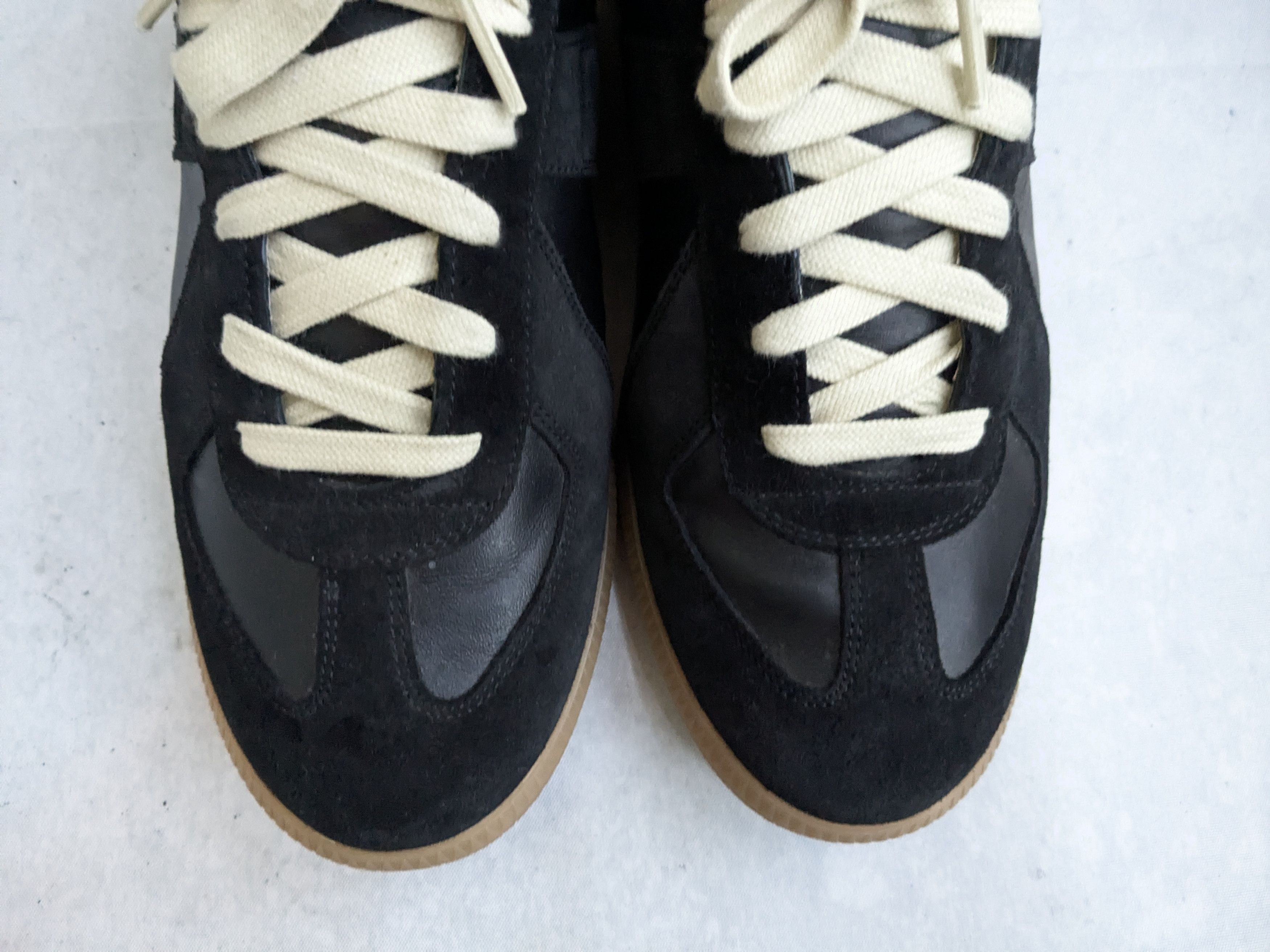 Maison Margiela Maison Margiela Replica GAT Black 9 42 Low Tops Gum Size US 9 / EU 42 - 4 Thumbnail