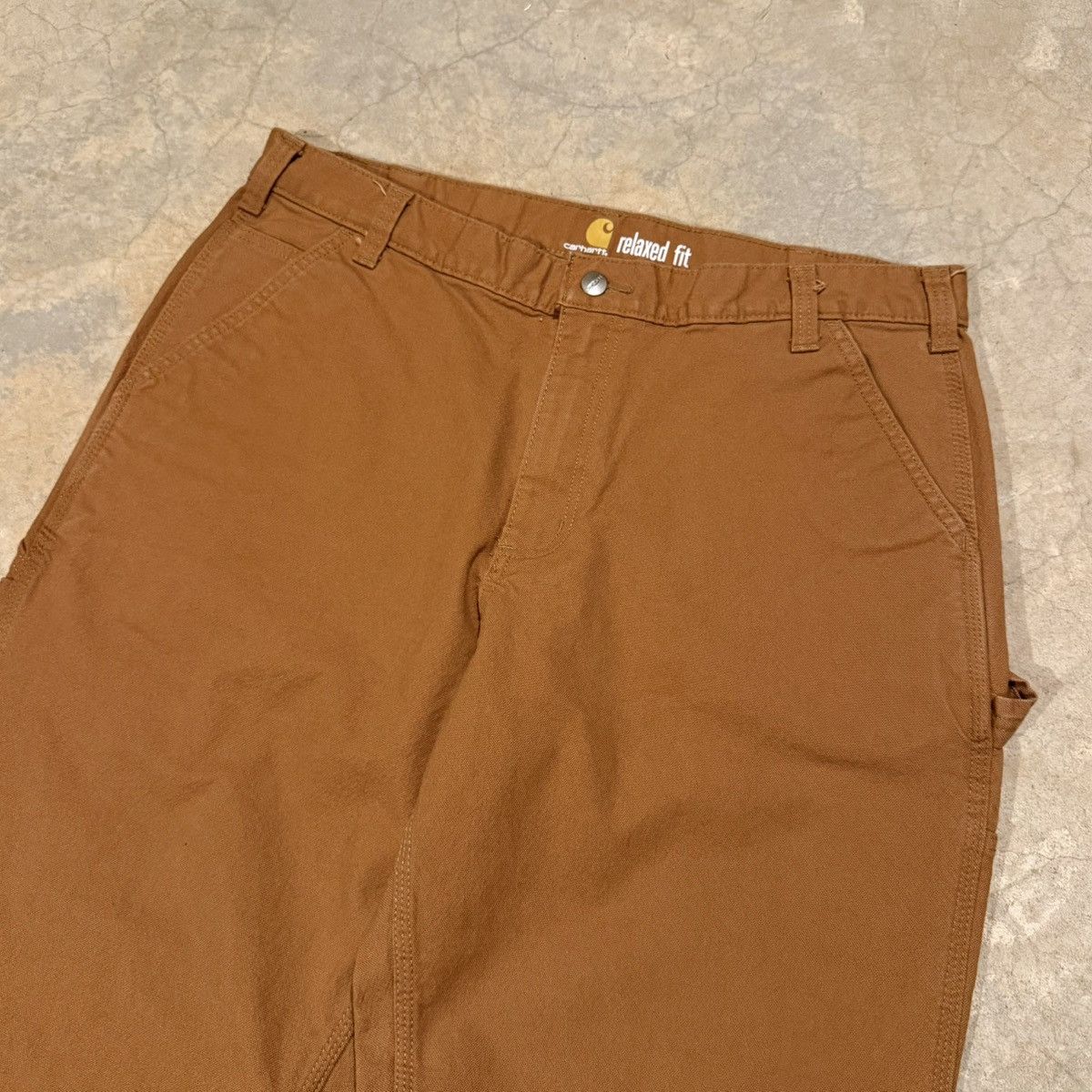 Carhartt Carhartt Duck Canvas Workwear Baggy Carpenter Pants Skater Size US 37 - 7 Thumbnail
