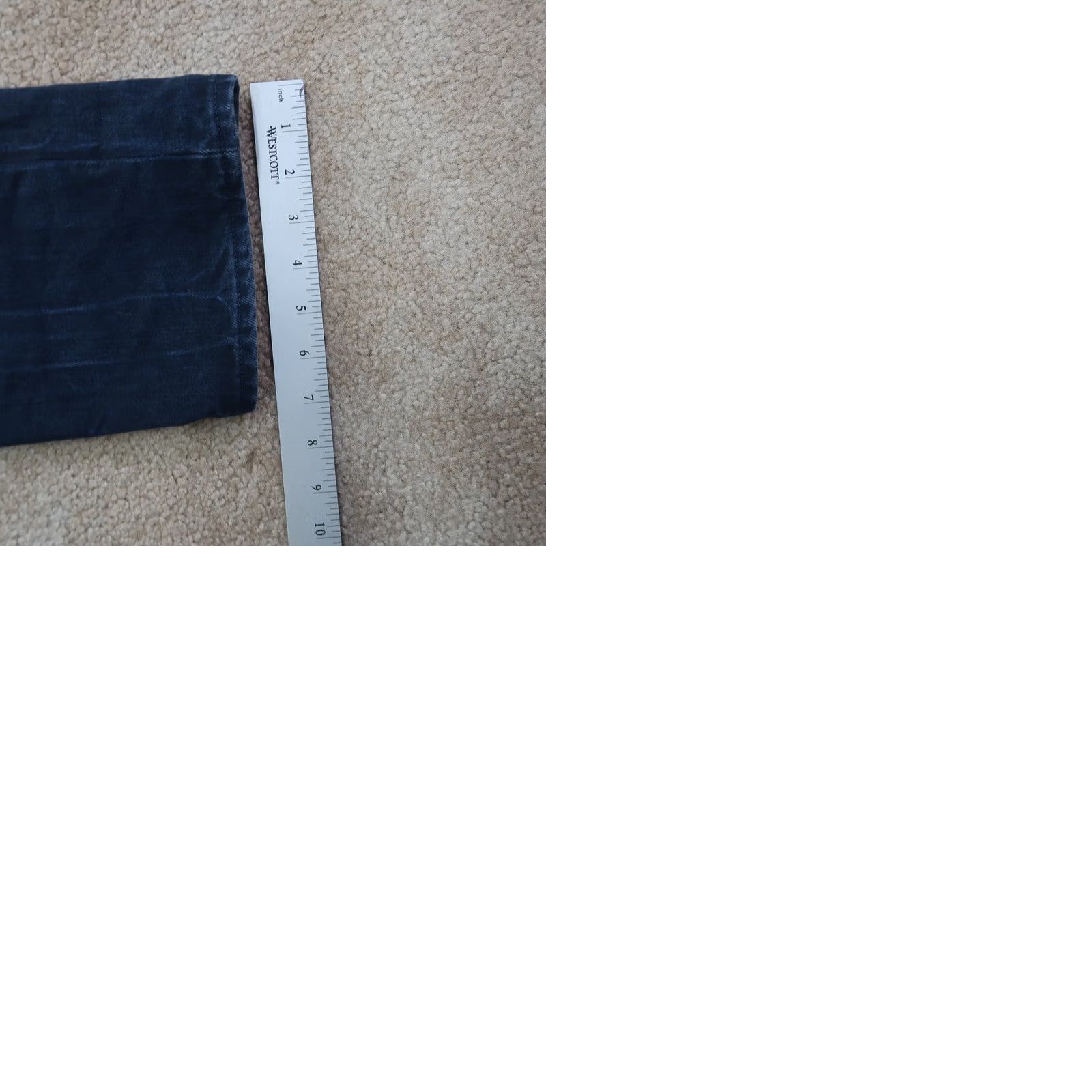 G-Star VINTAGE? No. G-Star RAW 3301 Jeans Men 38x36 Blue 3301 Slim Straight Stretch Whiskered Denim Button fly Size US 38 / EU 54 - 10 Thumbnail