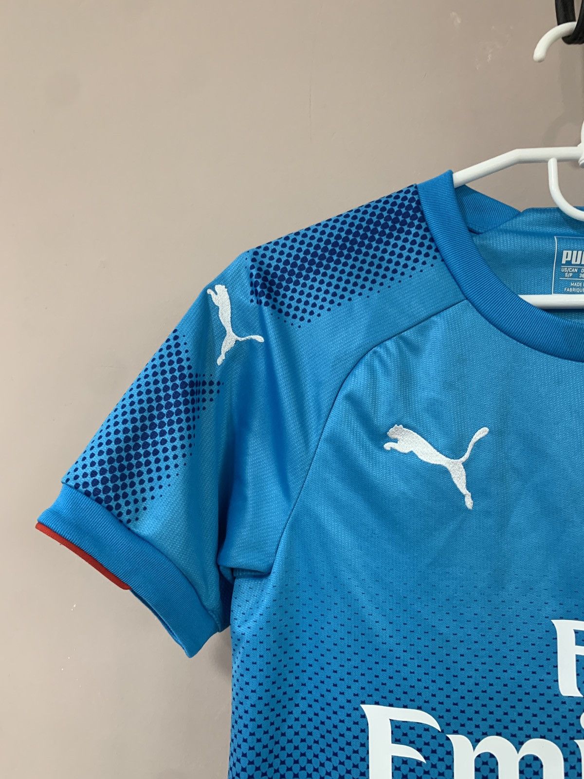 Puma Womens Arsenal London Away Football Shirt Puma Soccer Size S Size S / US 4 / IT 40 - 3 Thumbnail