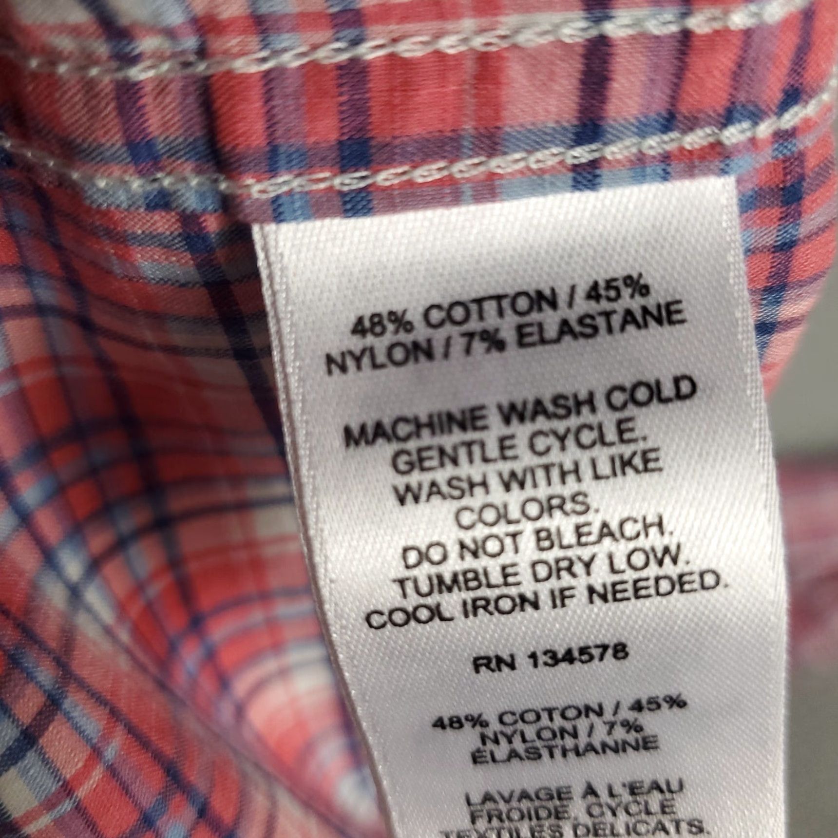 Vineyard Vines VINEYARD VINES Red Plaid Button-Up Shirt Men’s Size XL Long Sleeve Vented Fishing Size US XL / EU 56 / 4 - 7 Thumbnail