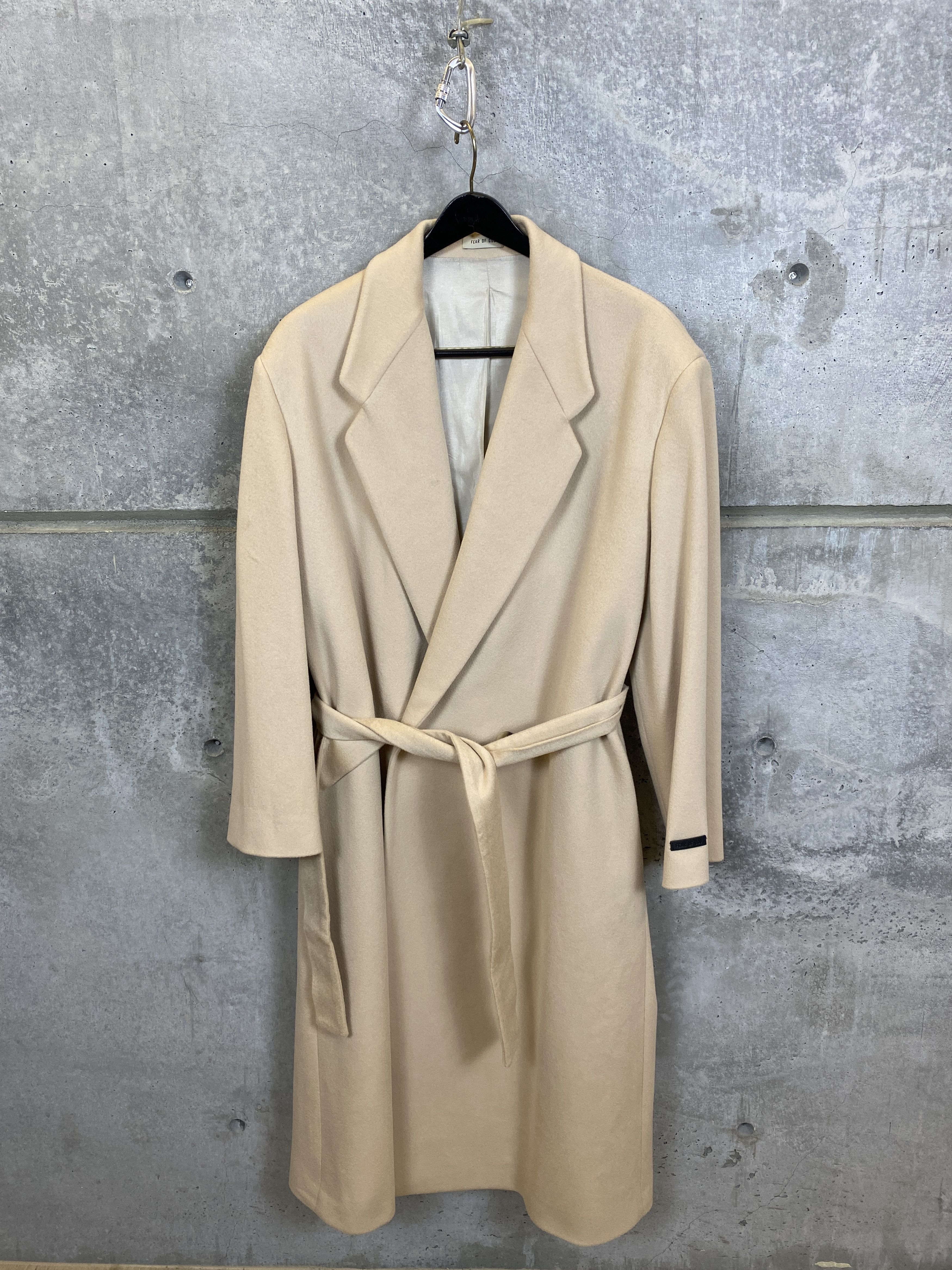 Fear of God $2850 NWT FEAR OF GOD ETERNAL WOOL OVERCOAT Size US XXL / EU 58 / 5 - 2 Thumbnail