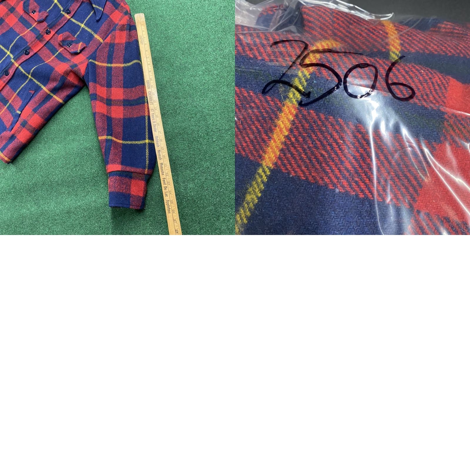 Sears Sears Jacket Mens 40 Blue Red Plaid Wool 3-in-1 Vintage Coat Winter Heavyweight Jacket Size US XXS / EU 40 - 8 Thumbnail