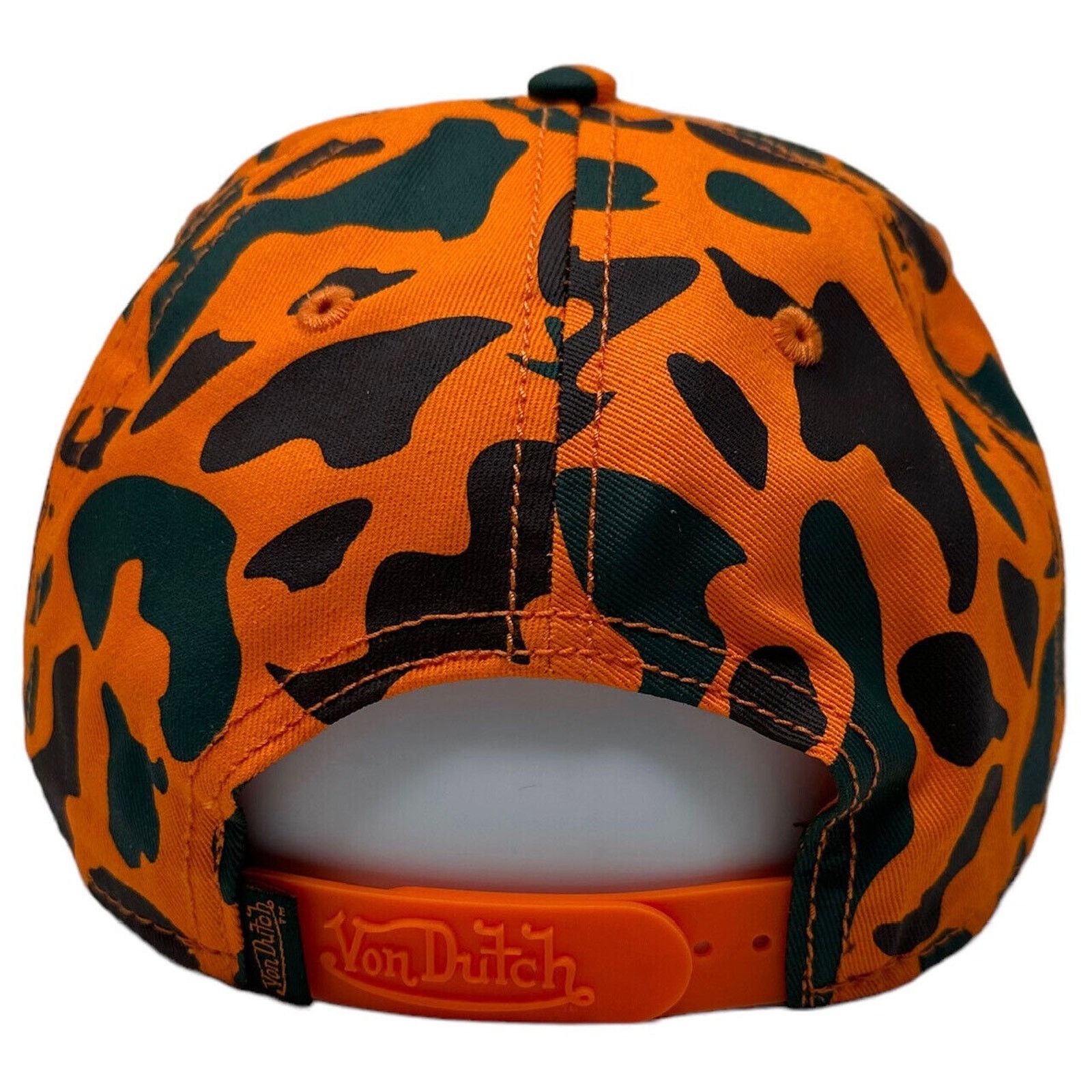 Von Dutch Von Dutch Hat Camo Trucker 242 Embroidered Snapback Cap Size ONE SIZE - 4 Thumbnail