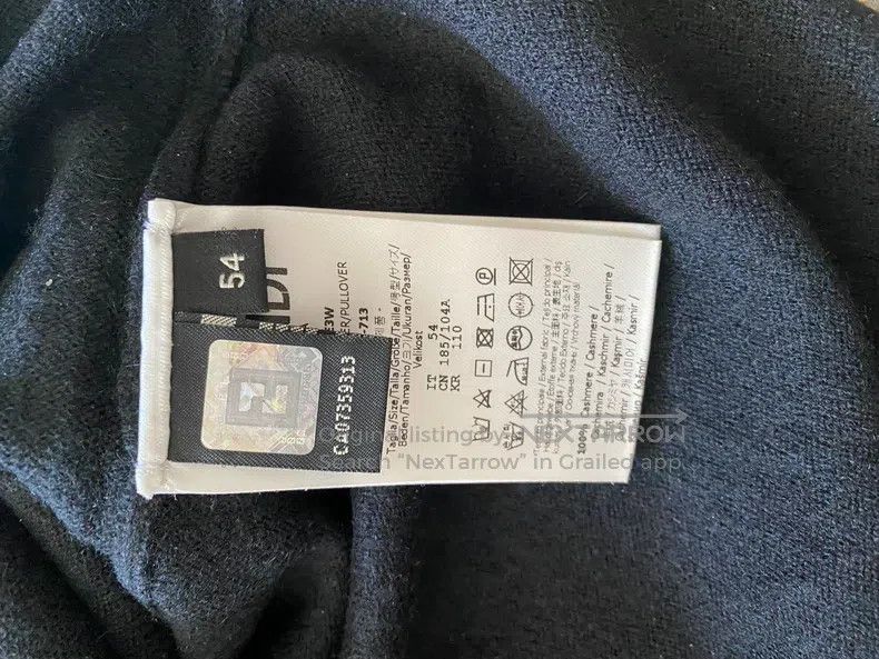 Fendi Fendi Pure Cashmere Sweater Size US L / EU 52-54 / 3 - 5 Thumbnail