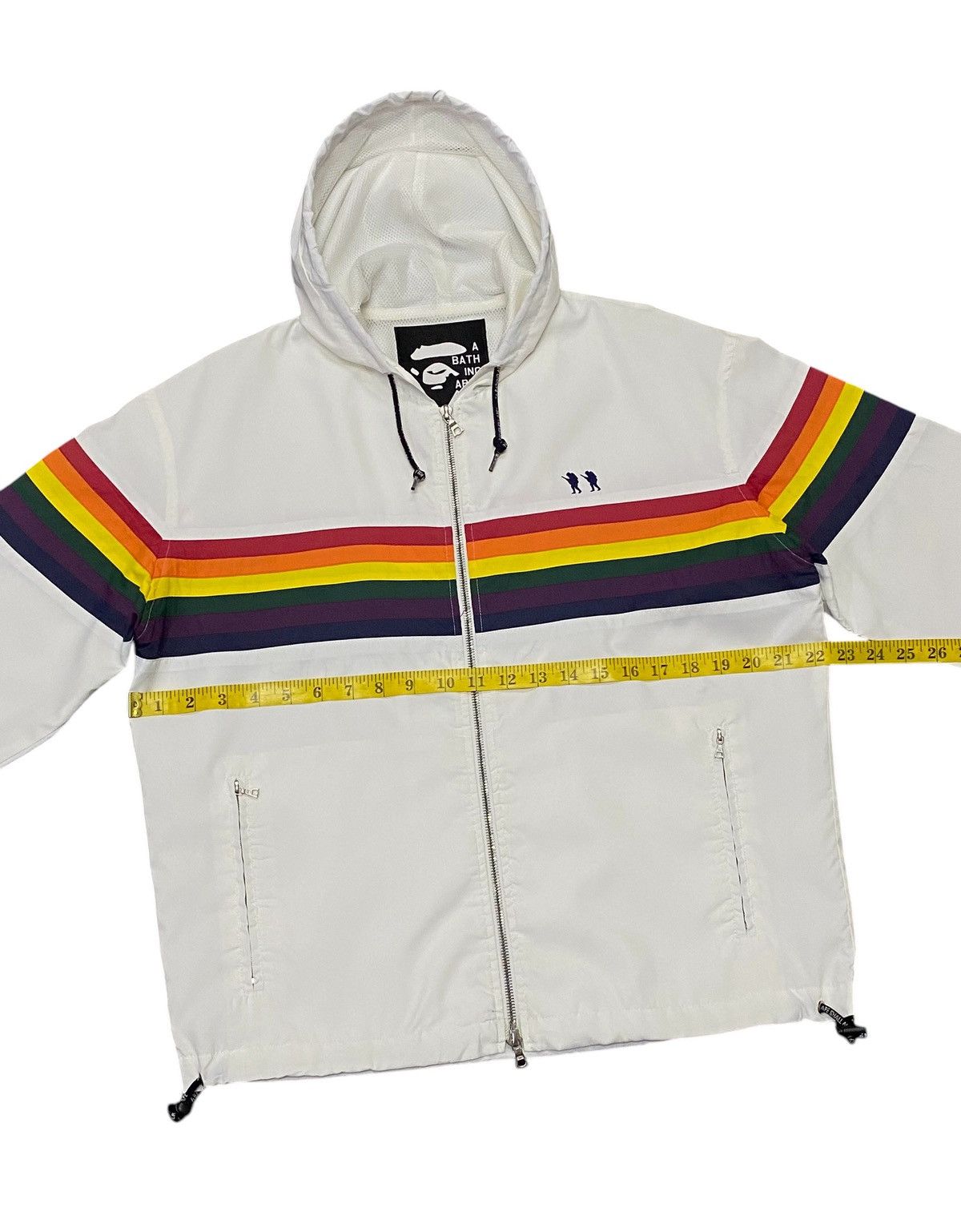 Bape Vintage A Bathing Ape Footsoldier Rainbow Hoodie Jacket Size US S / EU 44-46 / 1 - 19 Thumbnail