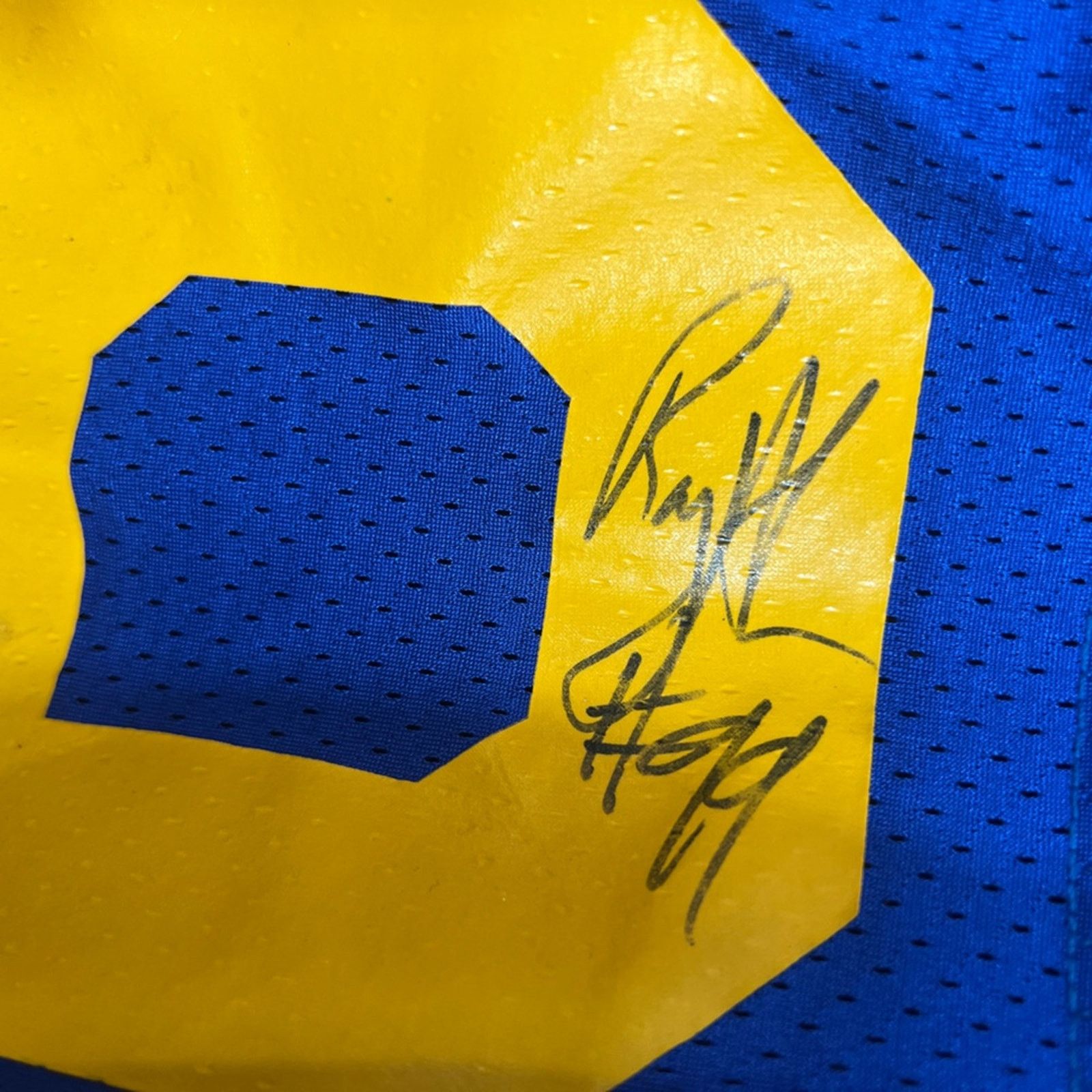 Logo Athletic 1998 Ray Agnew #99 Rams Game Worn Jersey w/ Autograph RARE Size US XXL / EU 58 / 5 - 5 Thumbnail