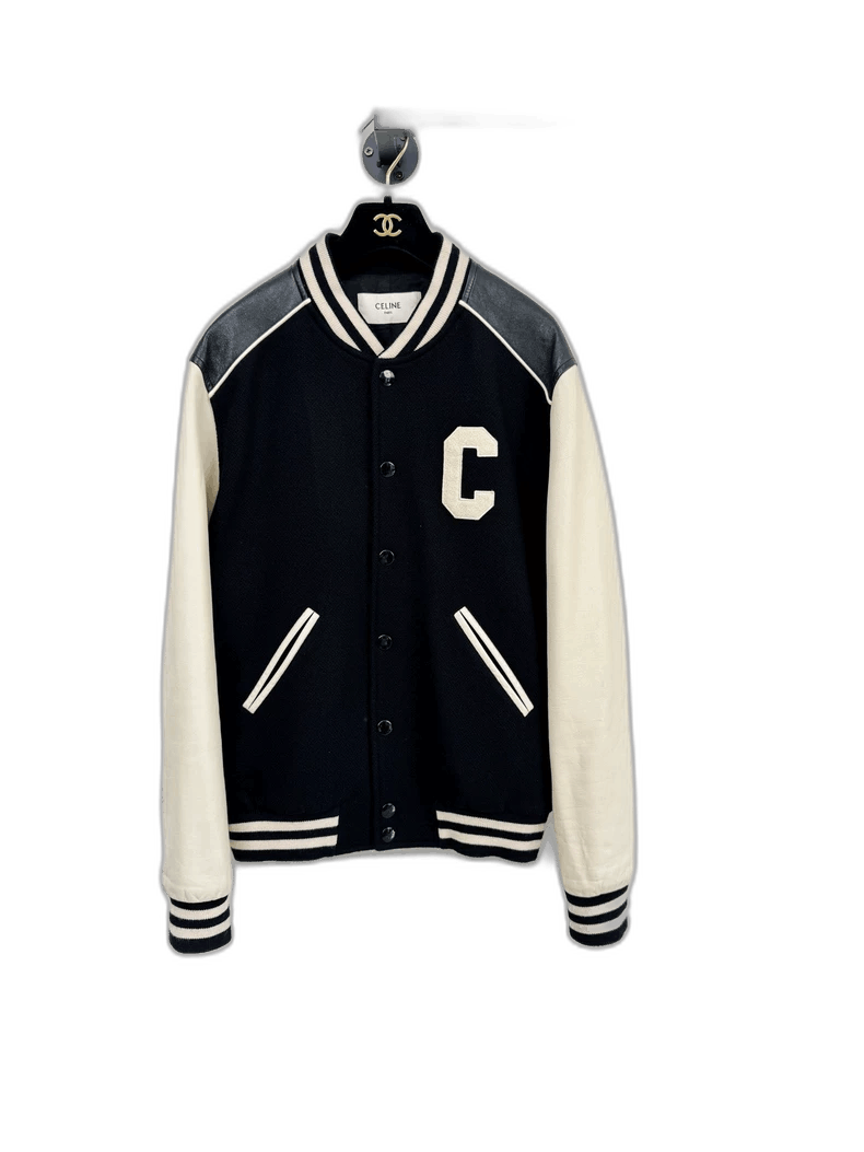 Celine Varsity Jacket with Letter C