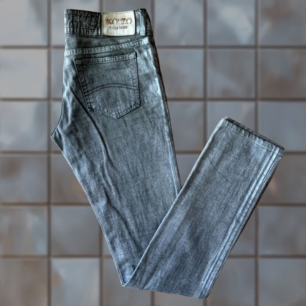 Denime KohZo Series 004 Jeans 28 Gray Slim Striaght Denim Streetwear Made in Japan Men Size US 28 / EU 44 - 1 Thumbnail