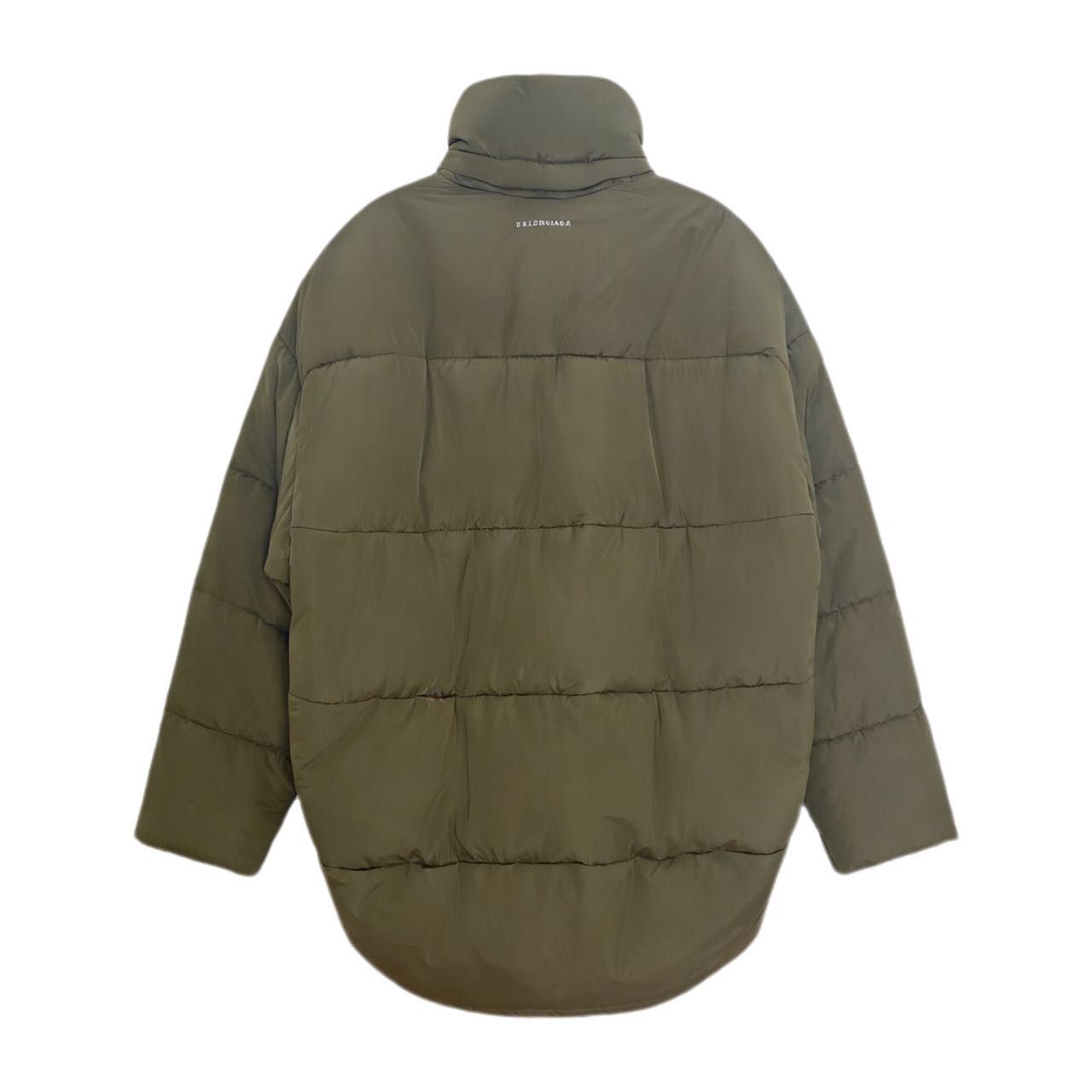 Balenciaga Balenciaga Logo Padded Jacket Olive (44/XS) Size US XS / EU 42 / 0 - 2 Thumbnail