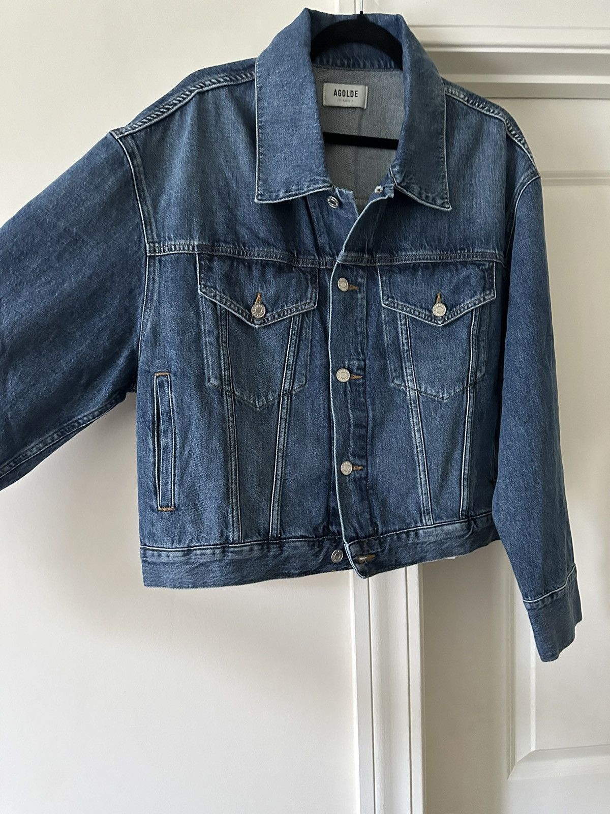 Agolde AGOLDE Dorian organic-cotton denim trucker jacket Size US M / EU 48-50 / 2 - 13 Thumbnail