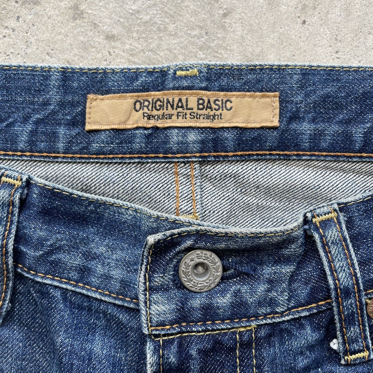 Japanese Brand Vintage Japanese MudWash Jeans Distressed Faded Pants W32 Size US 32 / EU 48 - 6 Thumbnail