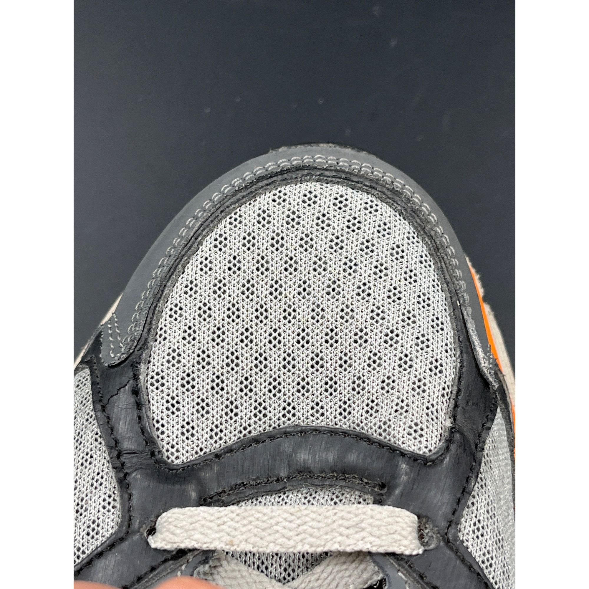 SKECHERS Skechers SKU 7841 Mens lightweight Gray Orange Running Shoes Size US 10 / EU 43 - 12 Thumbnail