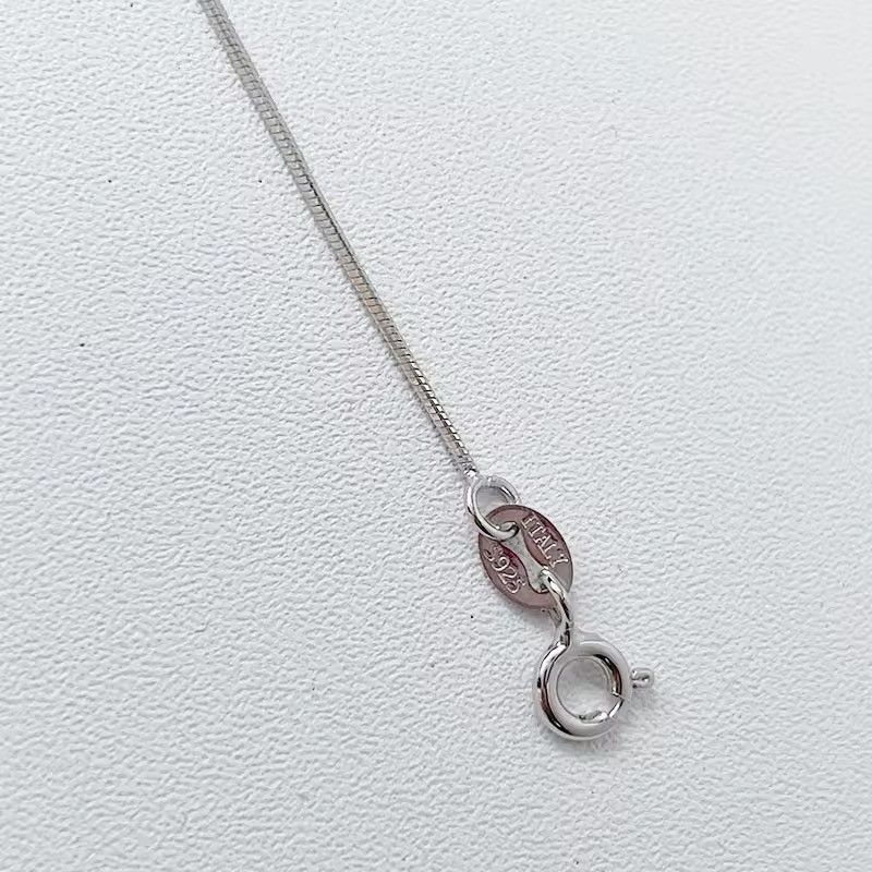 Jewelry 1mm Thick Platinum Snake Chain Necklace Size ONE SIZE - 9 Thumbnail