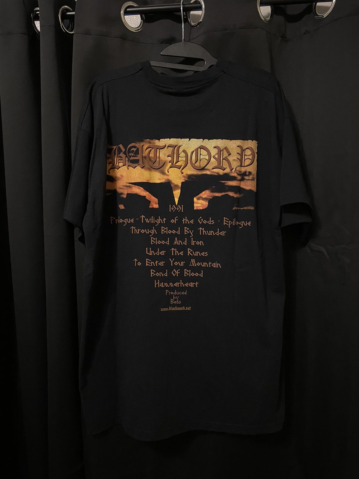 Band Tees × Vintage Y2K Bathory Size US XL / EU 56 / 4 - 2 Thumbnail