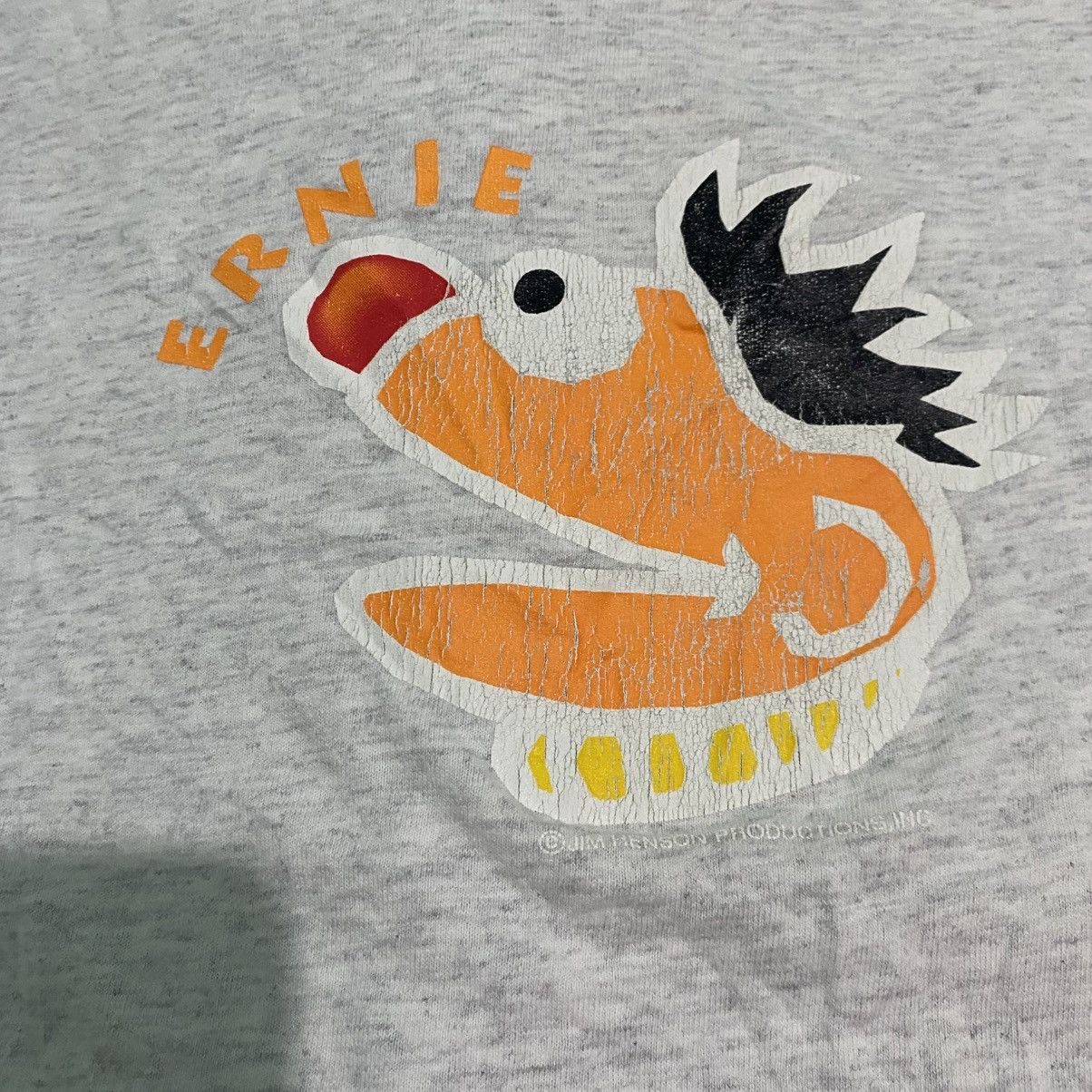 Vintage Vintage Semame Street Ernie Cartoon 90s Tee Size US M / EU 48-50 / 2 - 2 Thumbnail