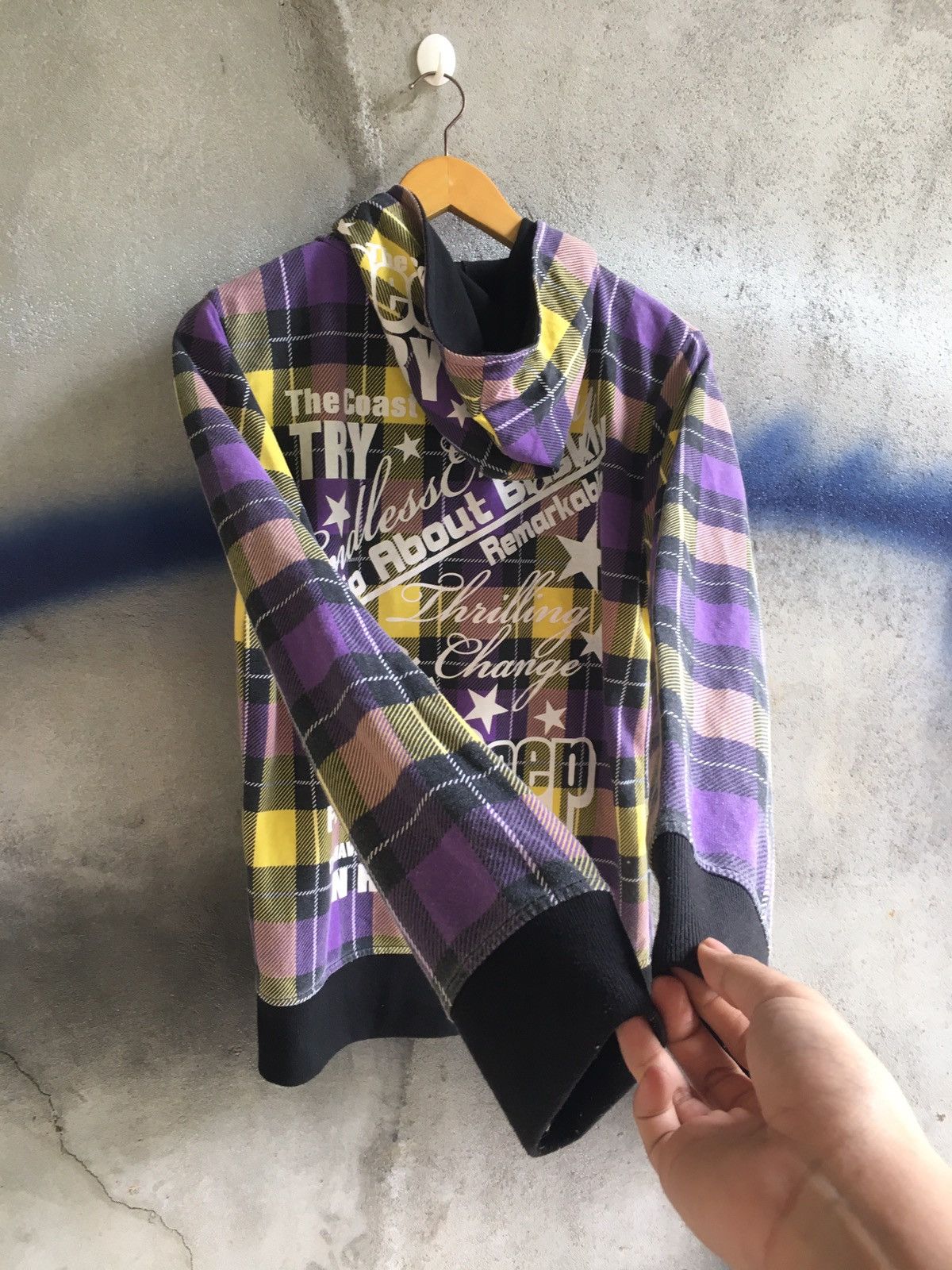 If Six Was Nine × Japanese Brand × Le Grande Bleu (L.G.B.) ~EXCUSE Poem Zipper Hoodie Ifsix Lgb Style Size US M / EU 48-50 / 2 - 7 Thumbnail