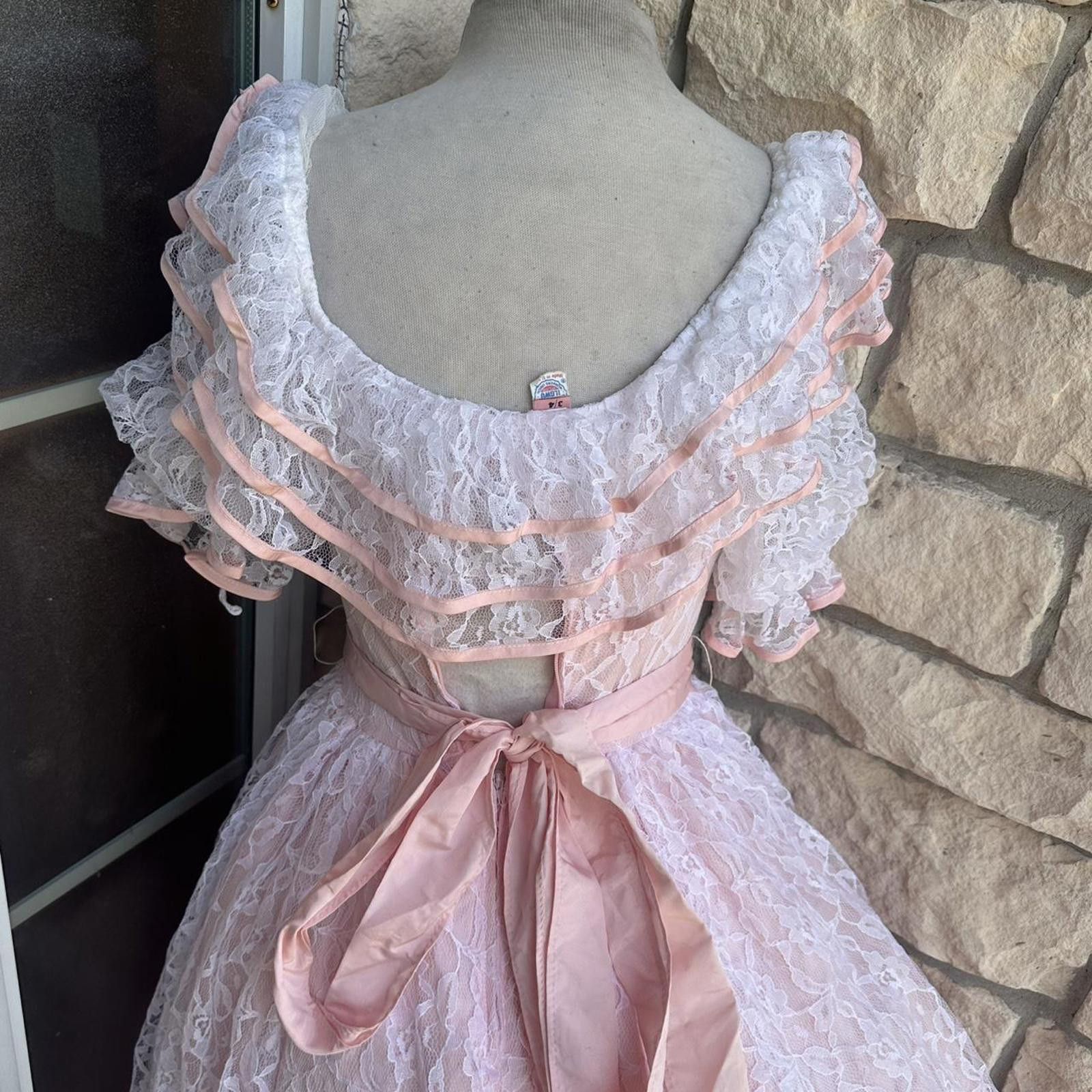 Other vintage lace dress with #lacedress xsmall 2 Size XS / US 0-2 / IT 36-38 - 5 Thumbnail
