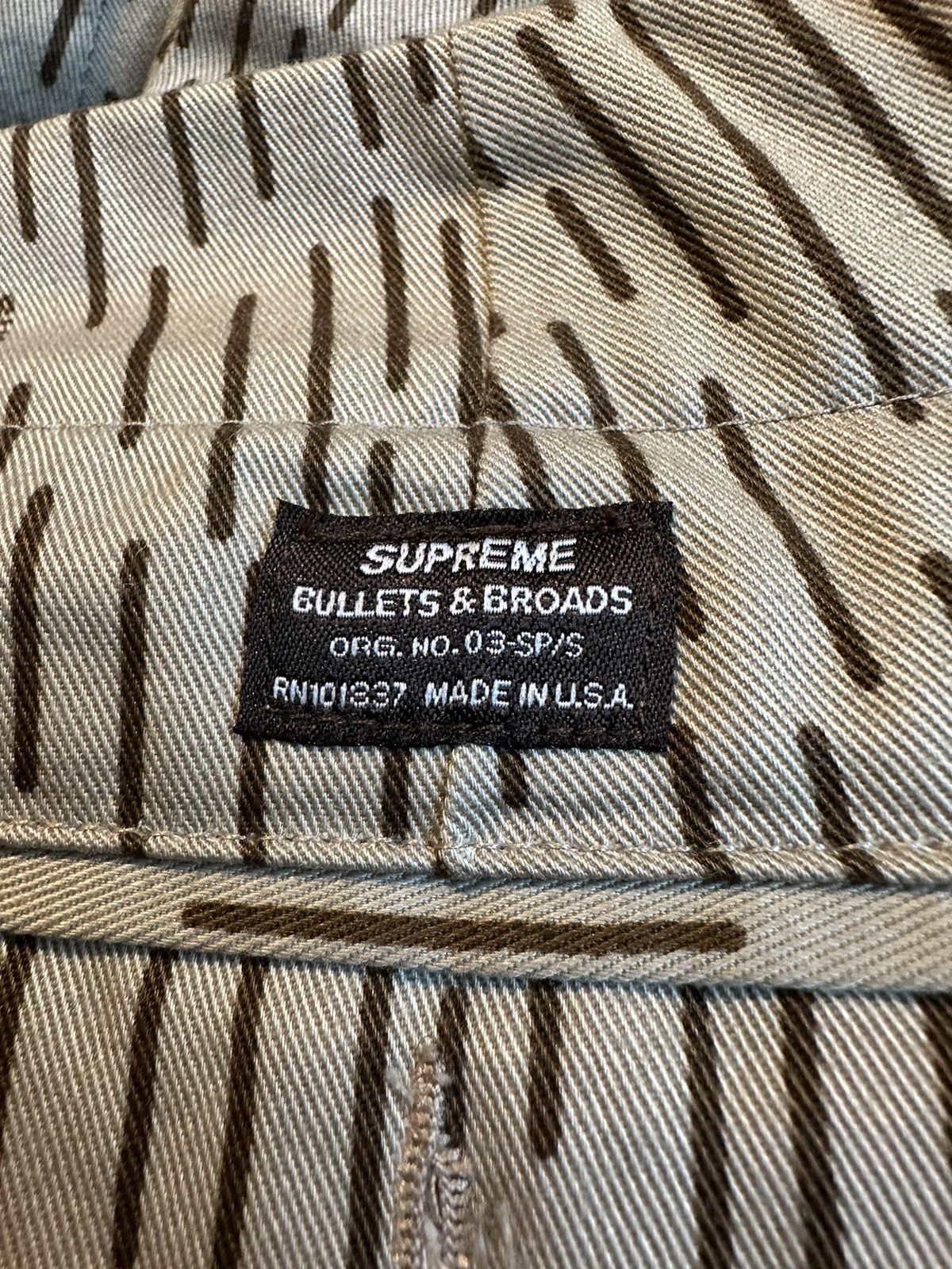 Supreme Supreme OG rain camo cargo pant Size US 30 / EU 46 - 6 Thumbnail