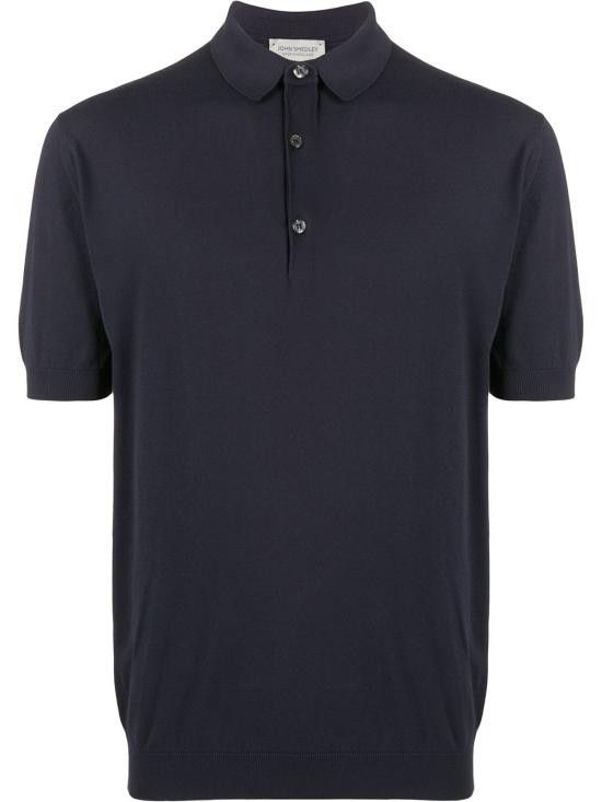 John Smedley JOHN SMEDLEY Men T-Shirts ADRIAN NAVY Blue