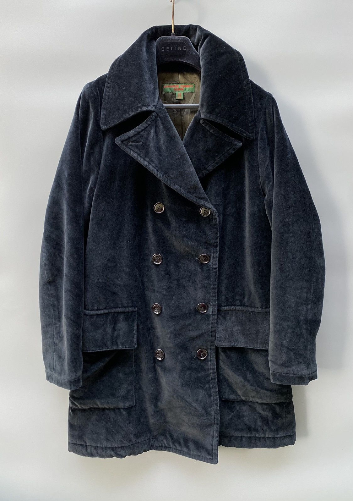 KATHARINE HAMNETT Velvet long coat Other Designers Katharine