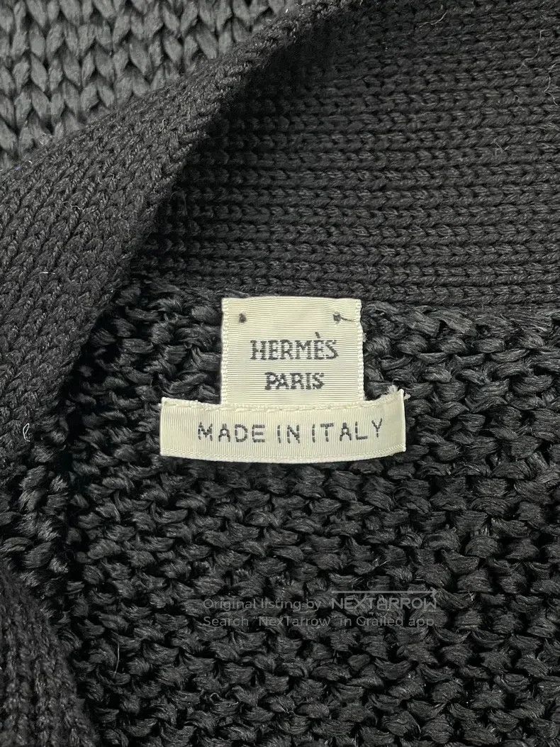 Hermes Hermes Black Knitted Sleeveless Dress Size XS / US 0-2 / IT 36-38 - 4 Thumbnail