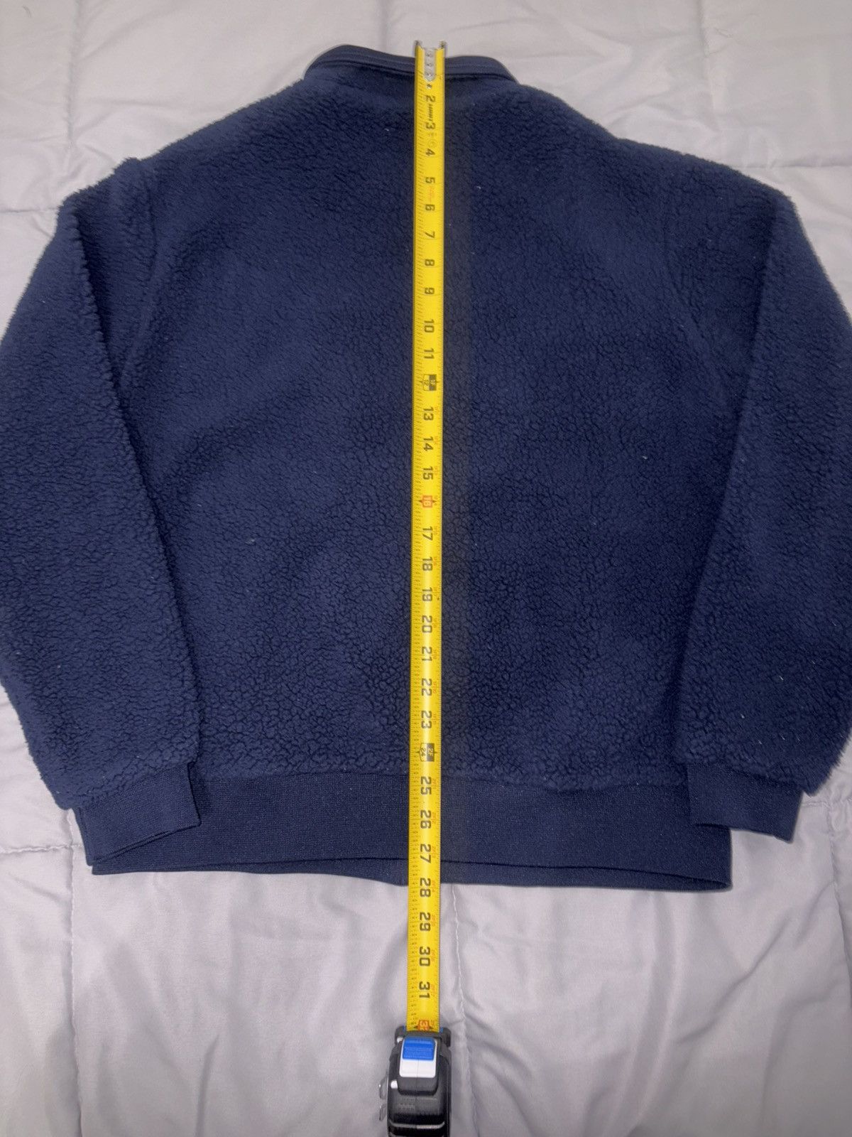 Fila Fila Men’s Finch Sherpa Jacket Navy Blue Sz Medium Size US M / EU 48-50 / 2 - 10 Thumbnail
