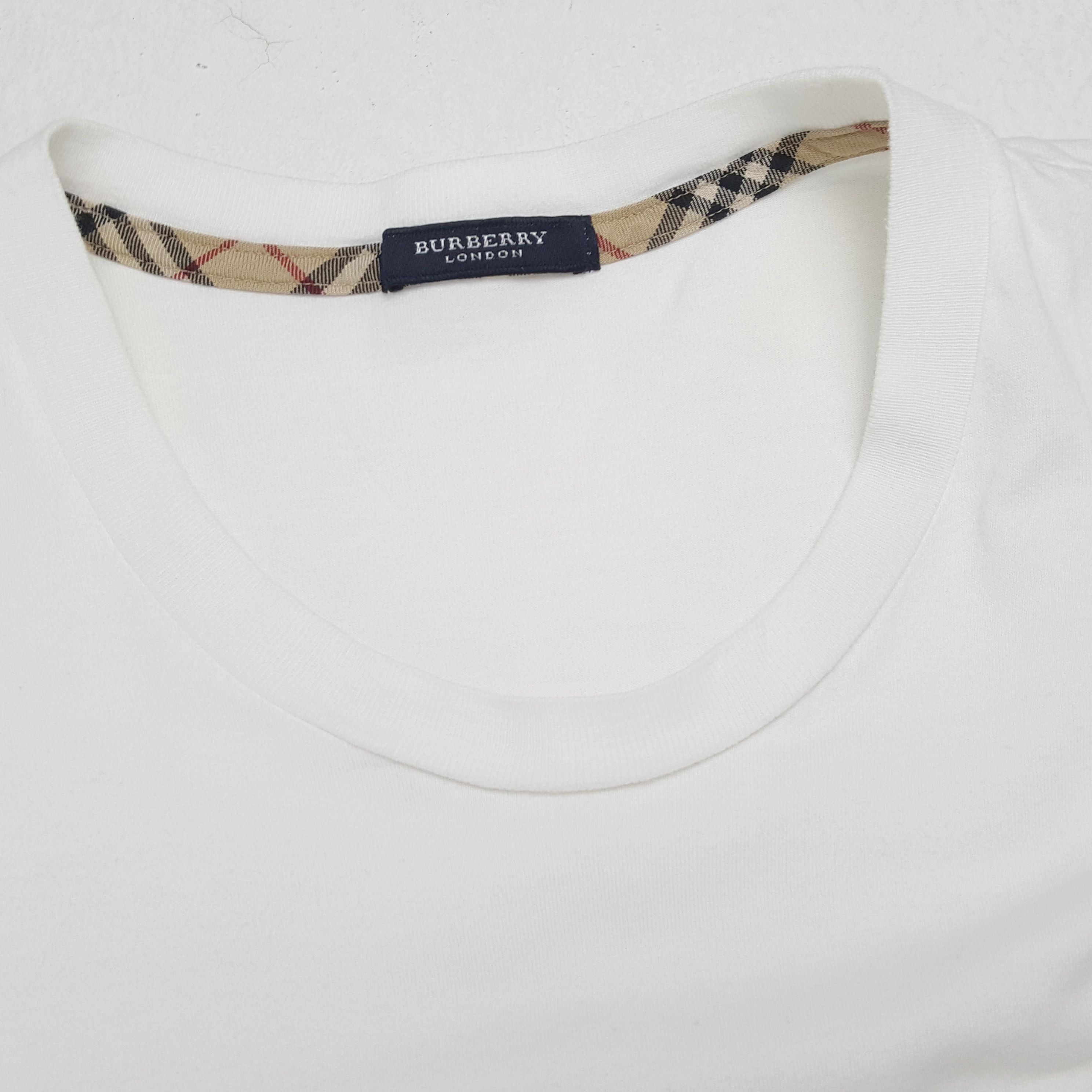 Burberry × Vintage BURBERRY LONDON Luxury Brand Custom Art Tshirt Size US M / EU 48-50 / 2 - 6 Thumbnail
