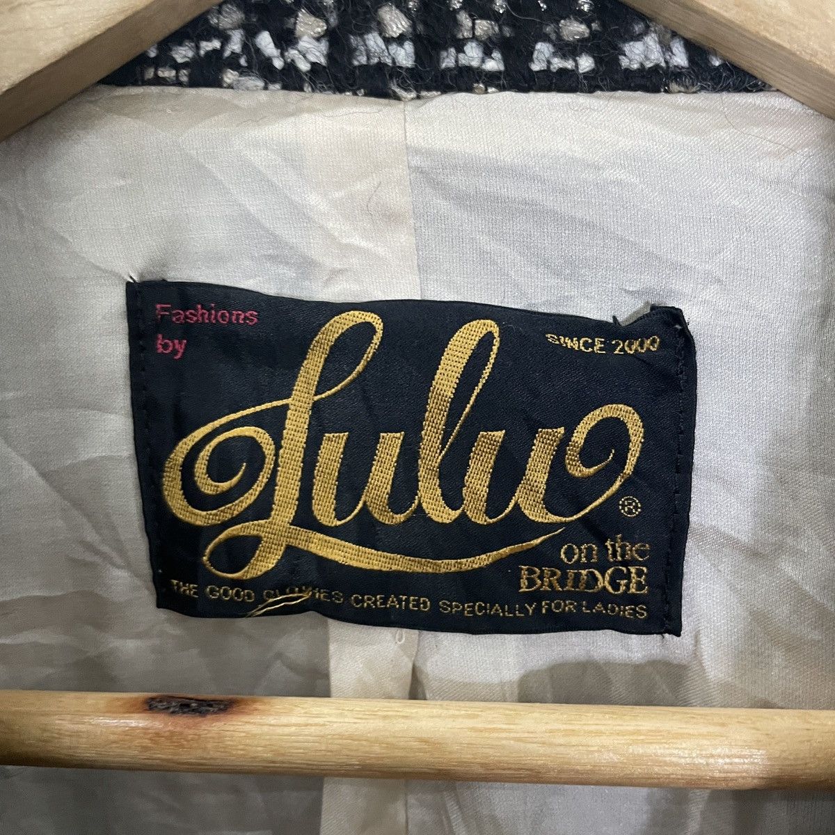 Japanese Brand Vintage Lulu Japan Coat Jacket Size L / US 10 / IT 46 - 5 Thumbnail