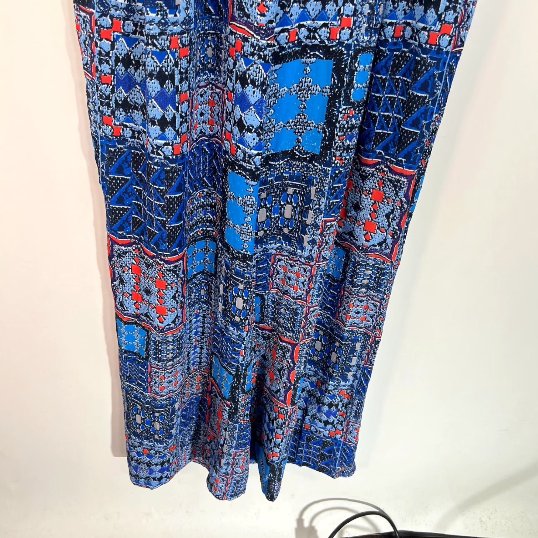 Vintage VINTAGE Kut From The Kloth Jumpsuit Women Sleeveless Size 8 Blue Open Back 100% Cotton Wide-Leg Size 30" / US 8 / IT 44 - 5 Thumbnail