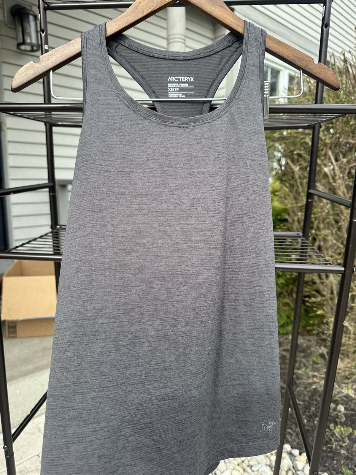 Arc'teryx Womens Athletic Gray Tank Top Size XS / US 0-2 / IT 36-38 - 4 Thumbnail
