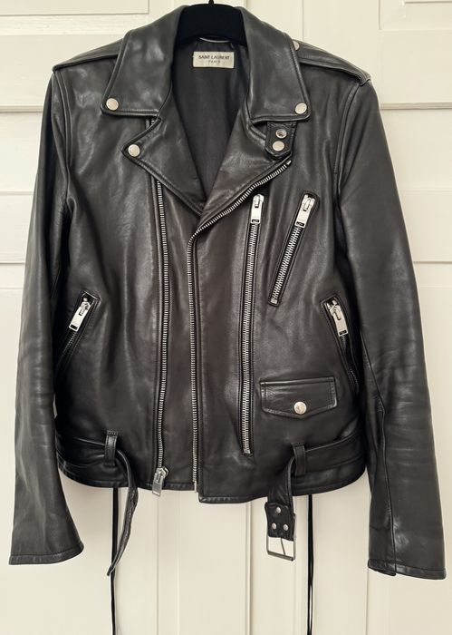 Saint Laurent Paris Original FW13 L17 Leather Jacket in Calfskin