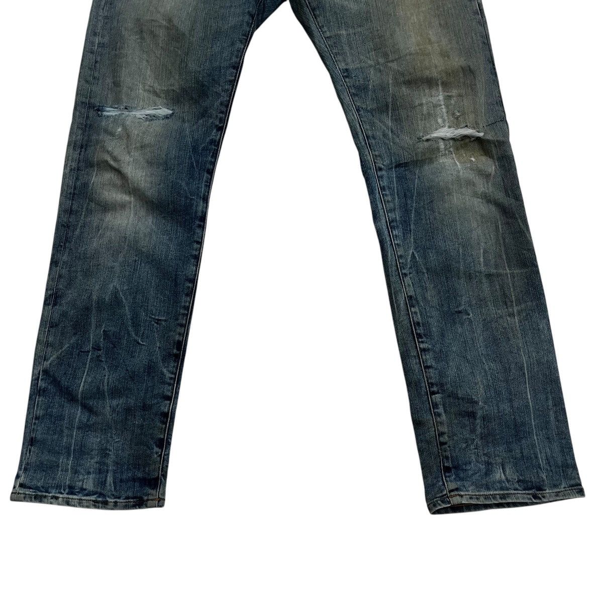 G-Star Vintage G Star Raw Distressed Denim Jeans Size US 34 / EU 50 - 4 Thumbnail
