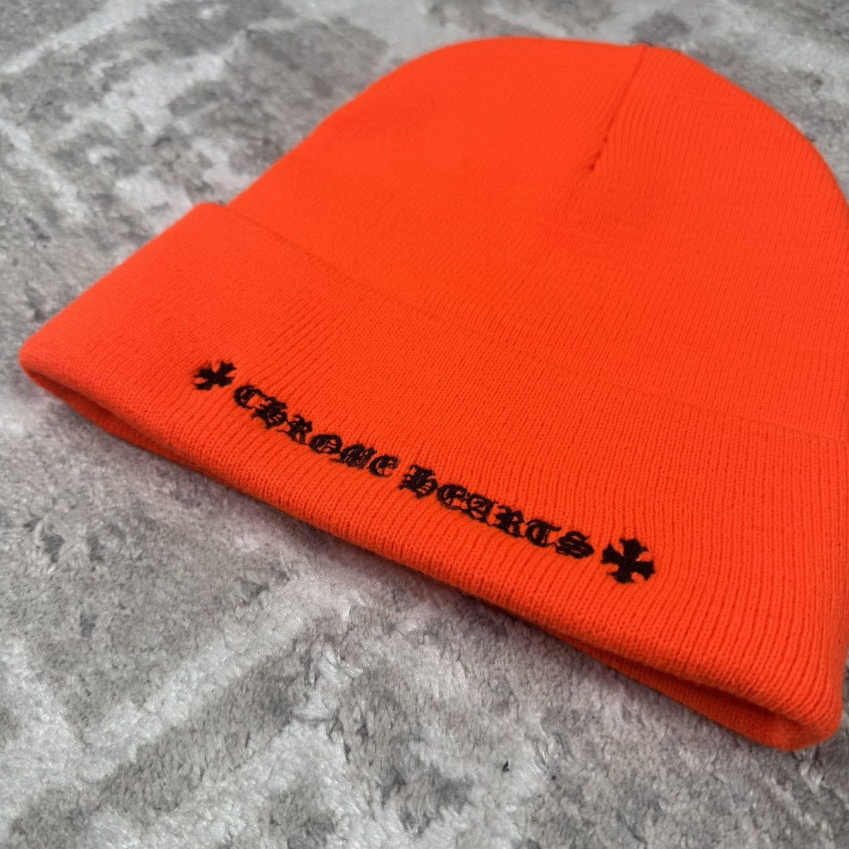 Chrome Hearts CH embroidered logo beanie Size ONE SIZE - 7 Thumbnail