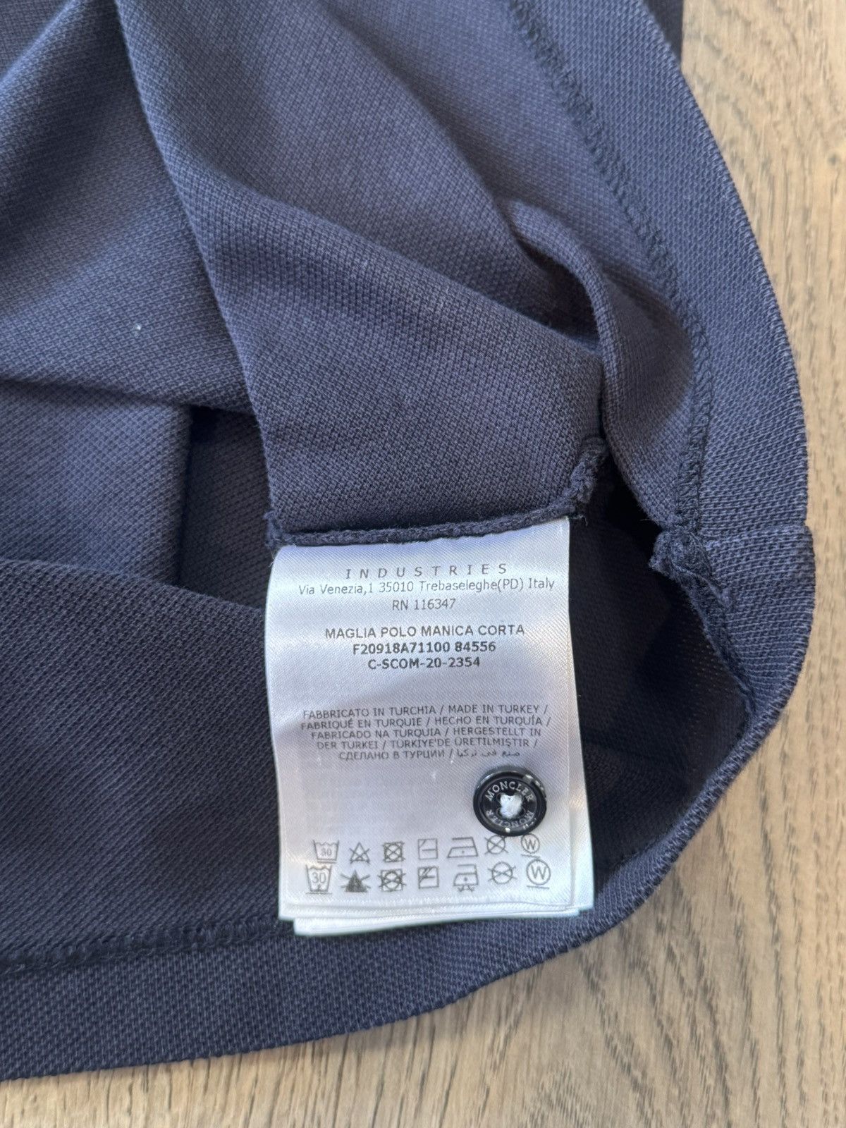 Moncler Moncler Polo Shirt Size US M / EU 48-50 / 2 - 11 Thumbnail