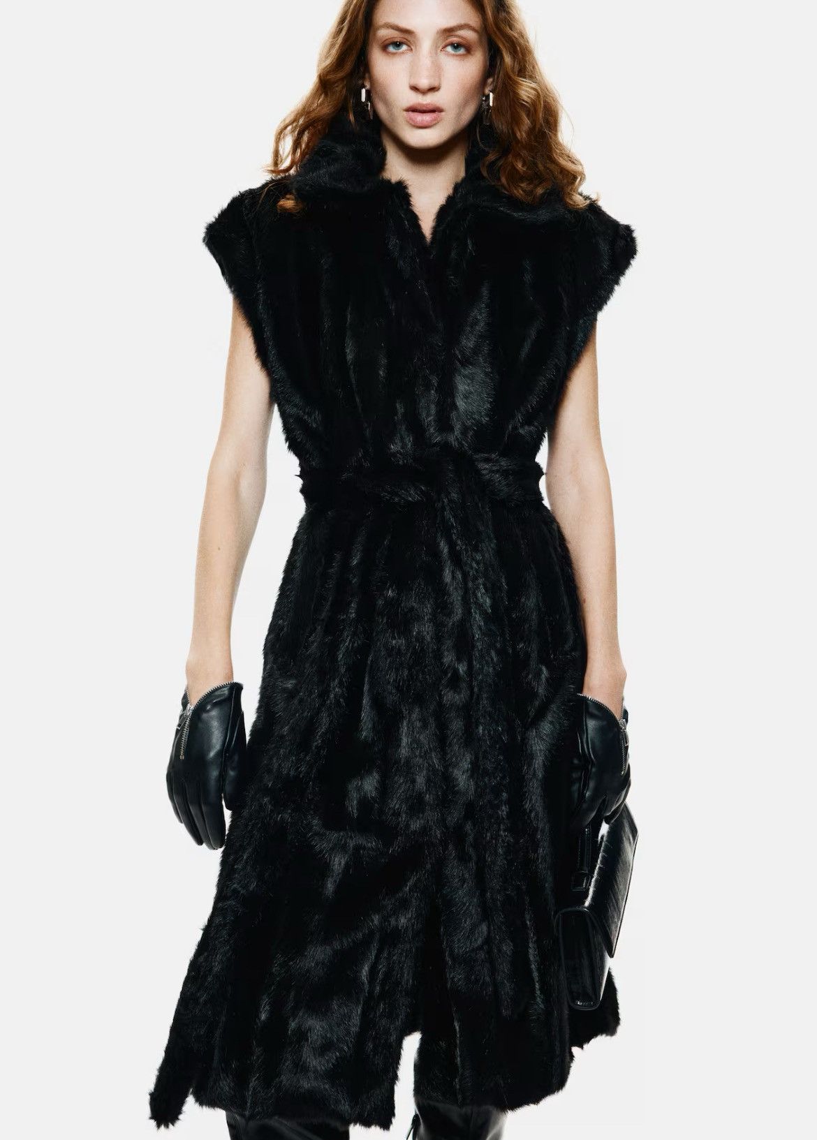 H&M H&M long fur vest Size M / US 6-8 / IT 42-44 - 1 Thumbnail