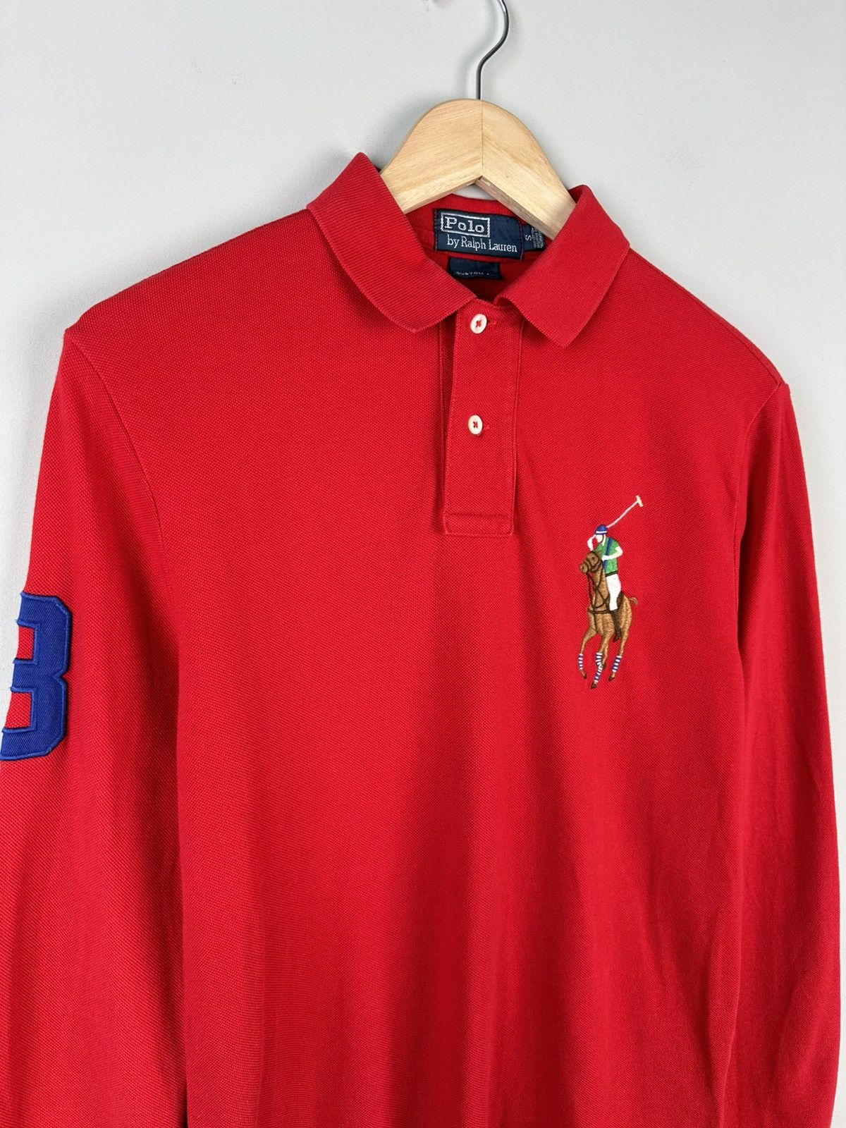 トップス 90s 00s ralph lauren big pony set up y2k Vintage 90s Polo Ralph Lauren Y2k Rugby Shirt Big Pony