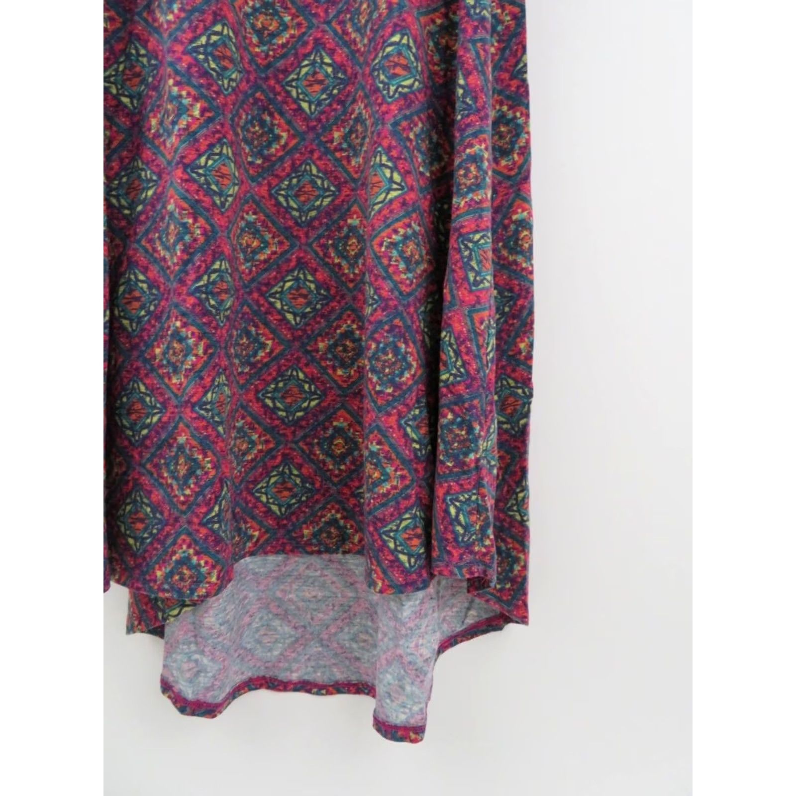 Vintage LuLaRoe Carly Dress XXS Aztec Pink Swing Unicorn Stretch EUC LLR Size XXS / US 00 / IT 34 - 3 Thumbnail