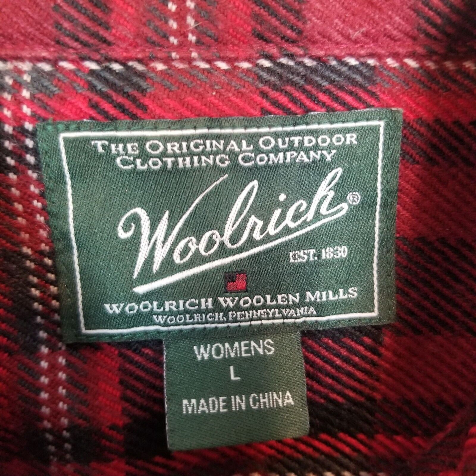 Woolrich Woolen Mills Vintage Woolrich L Wool Blend Flannel Shirt Snap Shacket Size L / US 10 / IT 46 - 6 Thumbnail